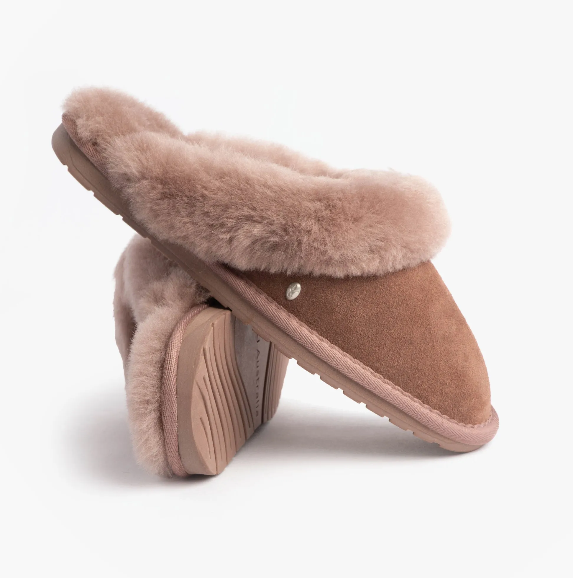 EMU Australia JOLIE Womens Mule Sheepskin Slippers Mocha sold by House of Slippers product image thumbnail 2
