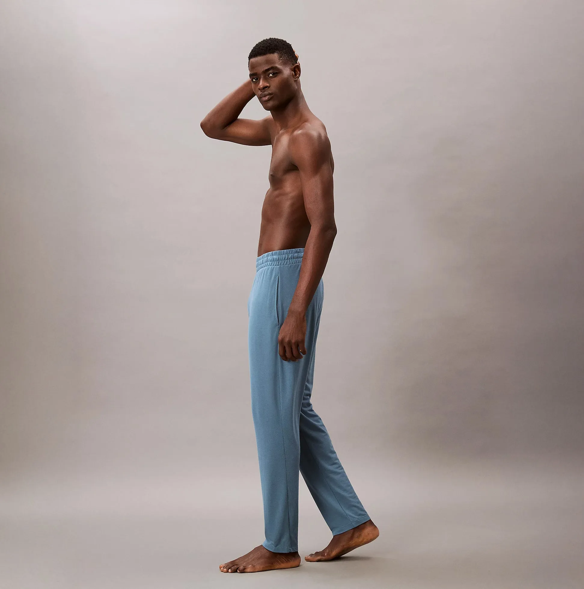 Calvin Klein SLEEP PANT Mens Deck Gray sold by House of Slippers product image thumbnail 3