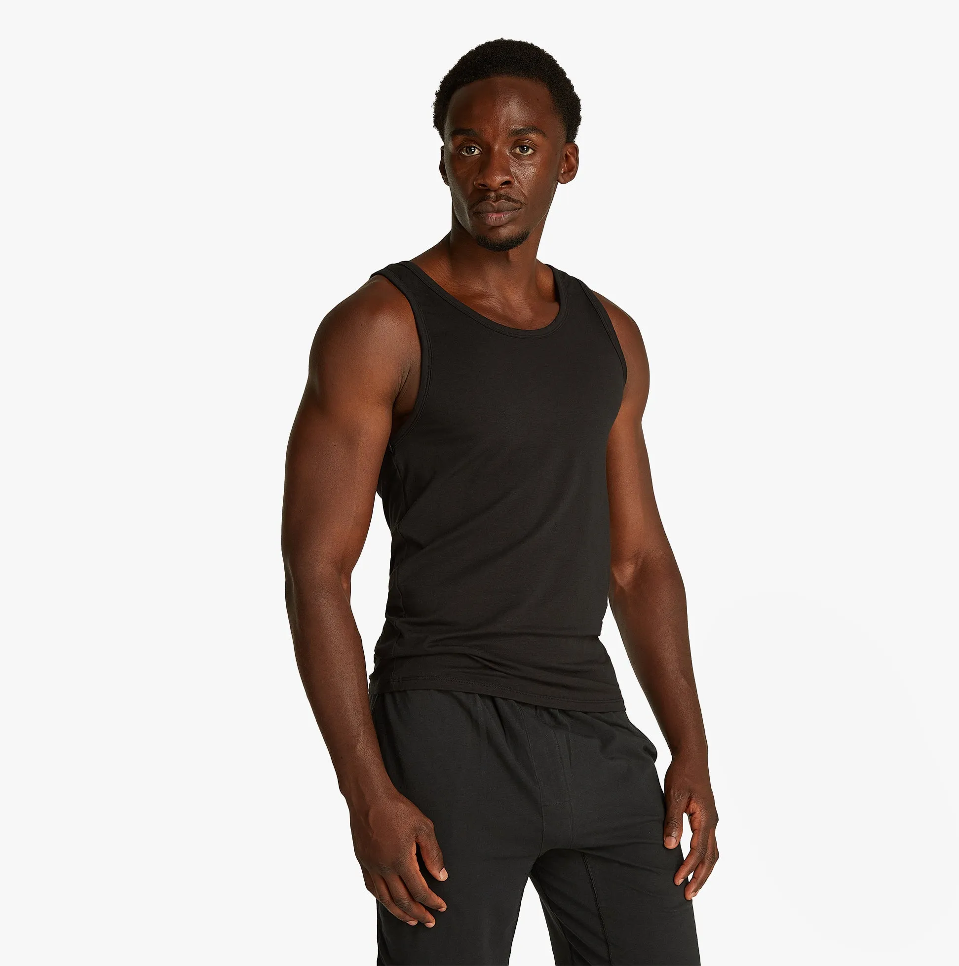 Calvin Klein 3 Pack Mens Lounge Tank Tops Black sold by House of Slippers product image thumbnail 2