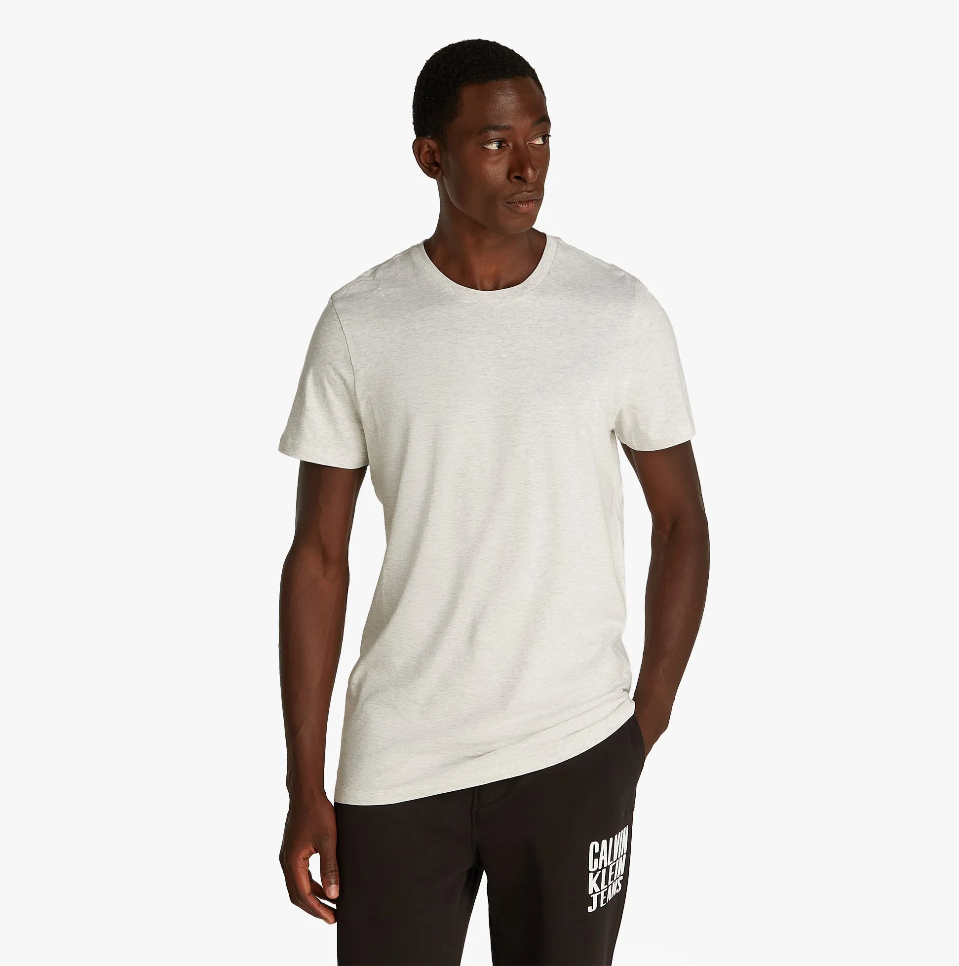 Calvin Klein 100% COTTON 3 Pack Mens T-Shirts Shoreline sold by House of Slippers product image thumbnail 2