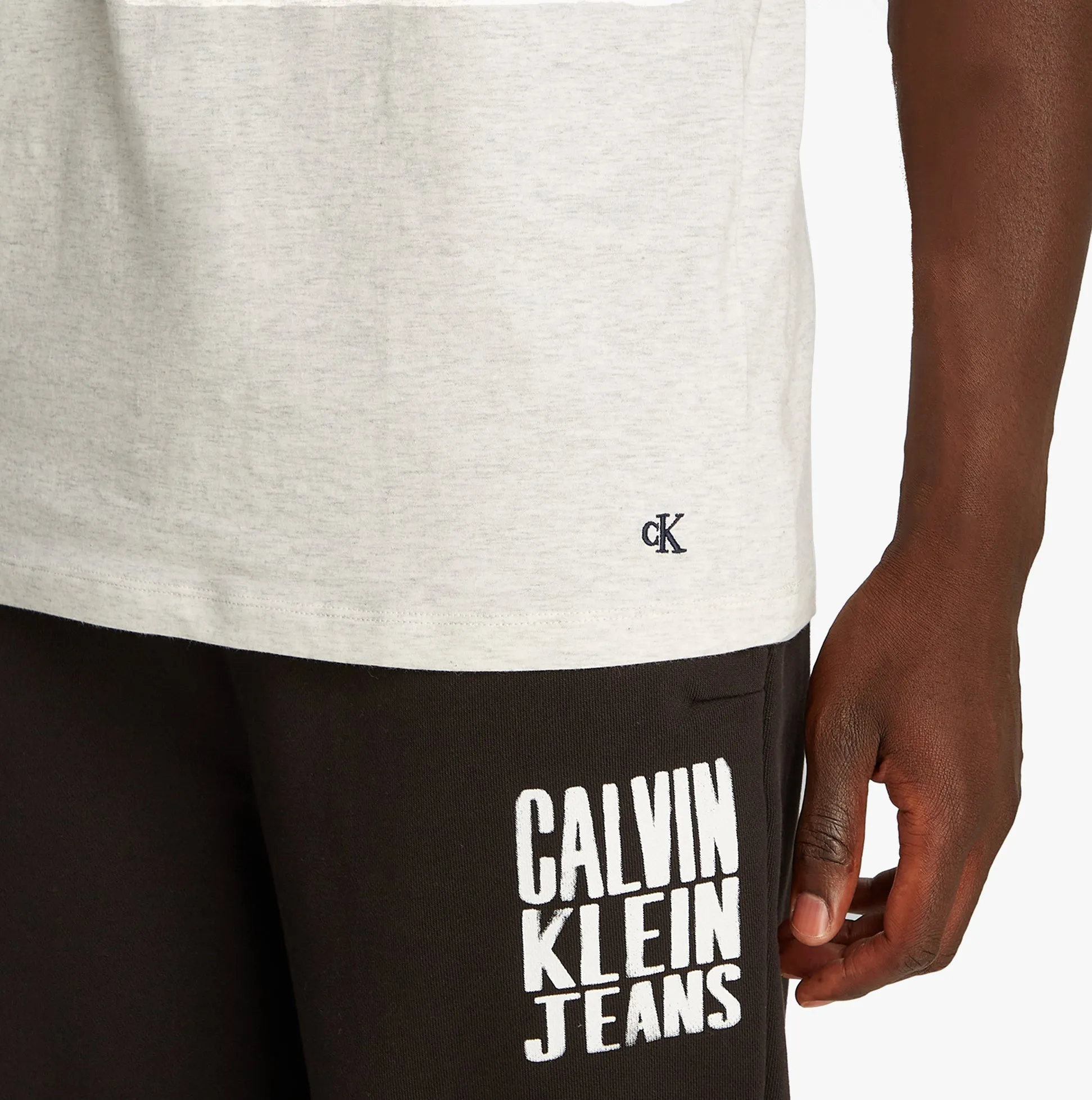 Calvin Klein 100% COTTON 3 Pack Mens T-Shirts Shoreline sold by House of Slippers product image thumbnail 3