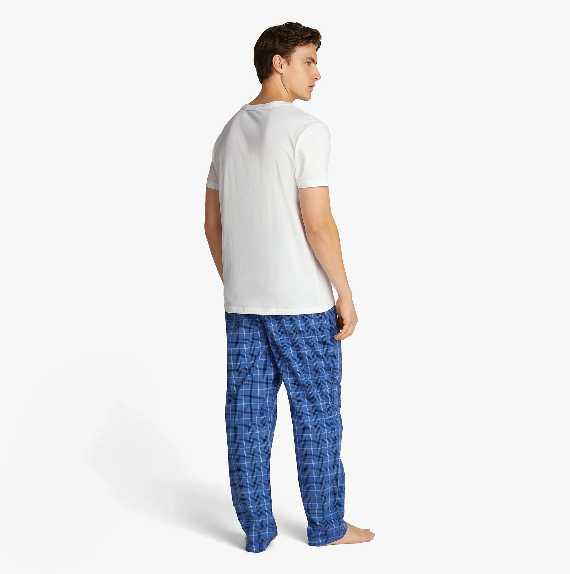 Tommy Hilfiger COLOUR BLOCKED Mens T-Shirt Optic White sold by House of Slippers product image thumbnail 4