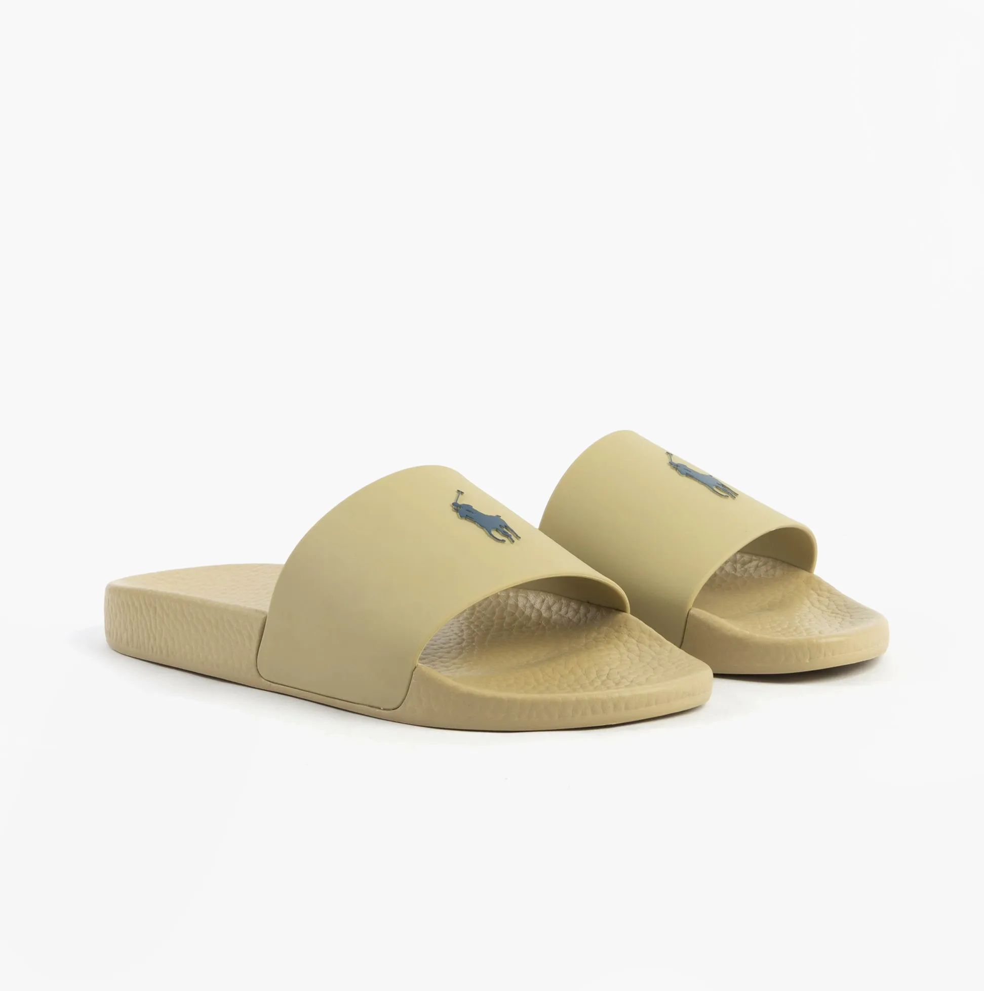 Polo Ralph Lauren POLO SLIDE Mens Sliders Coastal Beige sold by House of Slippers product image thumbnail 2