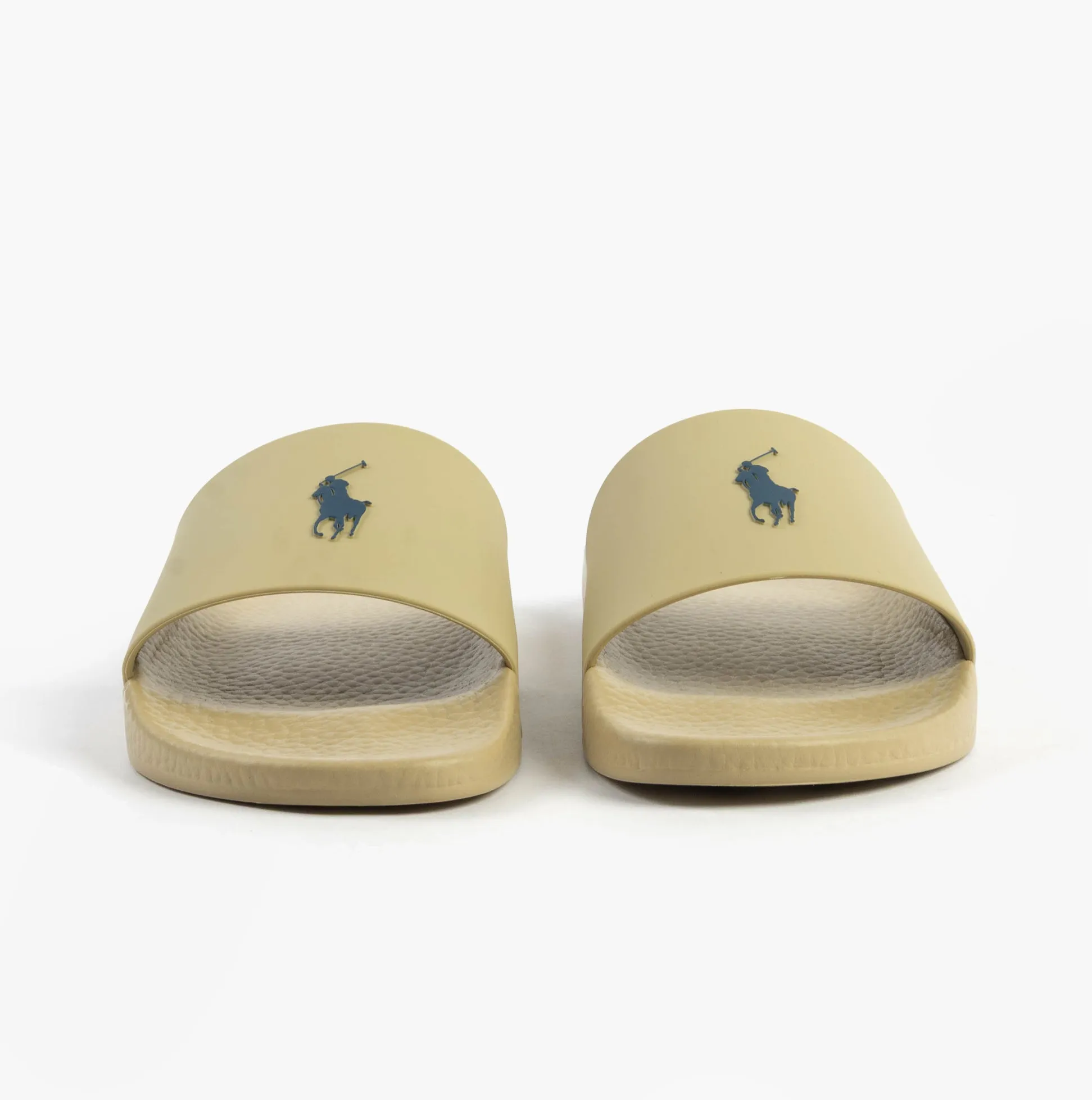 Polo Ralph Lauren POLO SLIDE Mens Sliders Coastal Beige sold by House of Slippers product image thumbnail 4