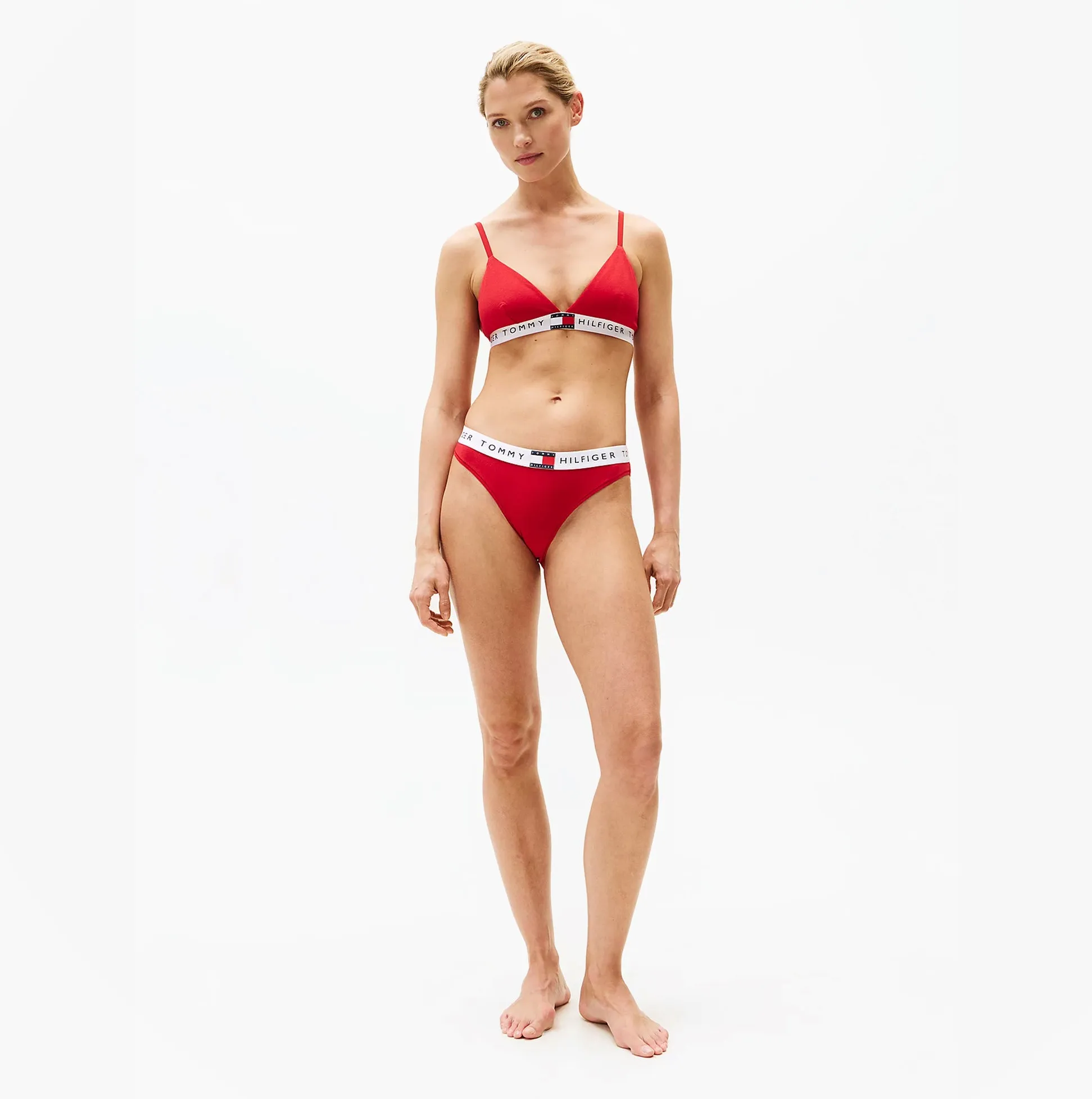 Tommy Hilfiger HERITAGE Womens Briefs Primary Red sold by House of Slippers product image thumbnail 3