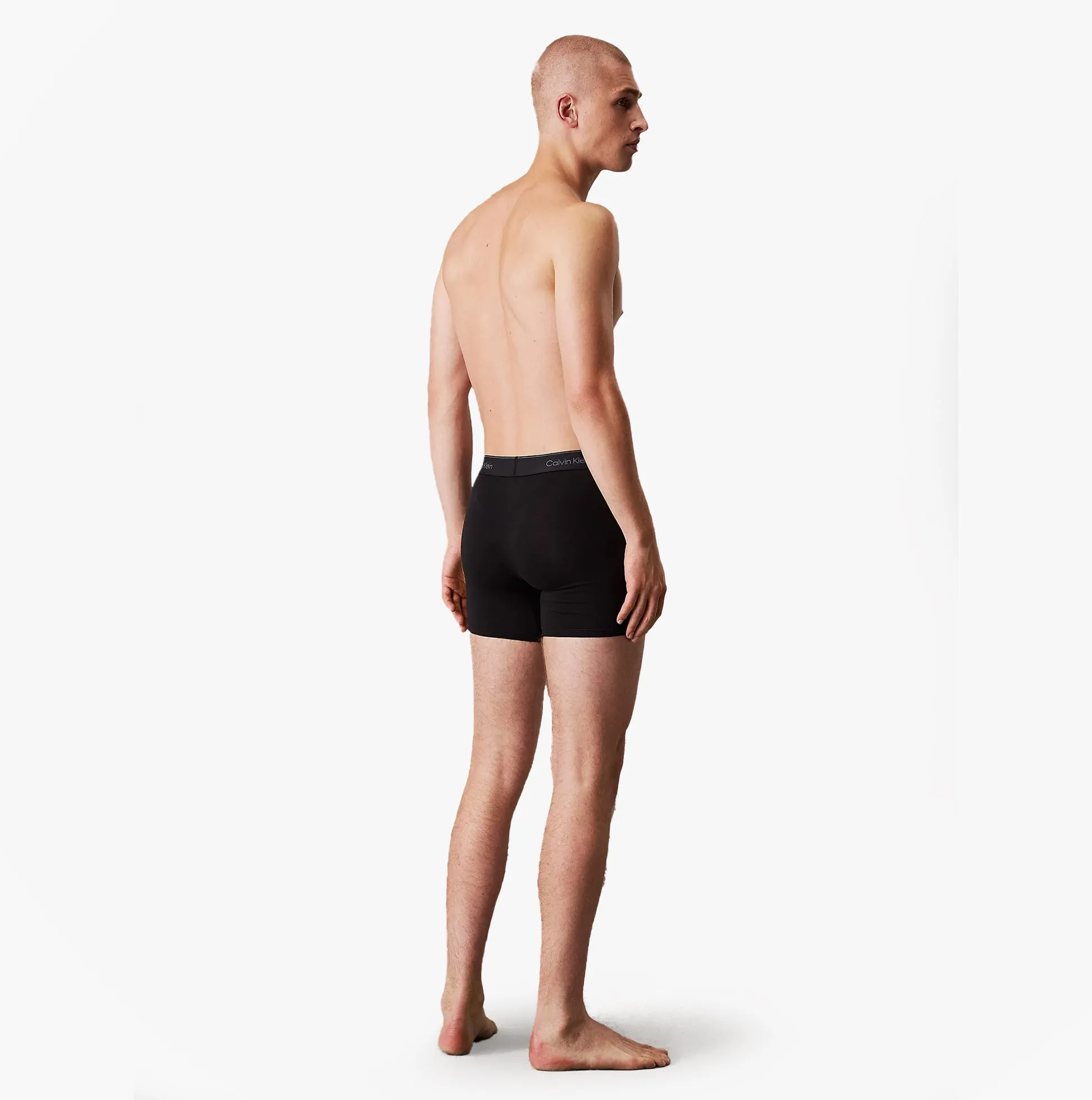 Calvin Klein ICON MODAL MESH 3 Pack Mens Boxer Briefs Multicoloured sold by House of Slippers product image thumbnail 3