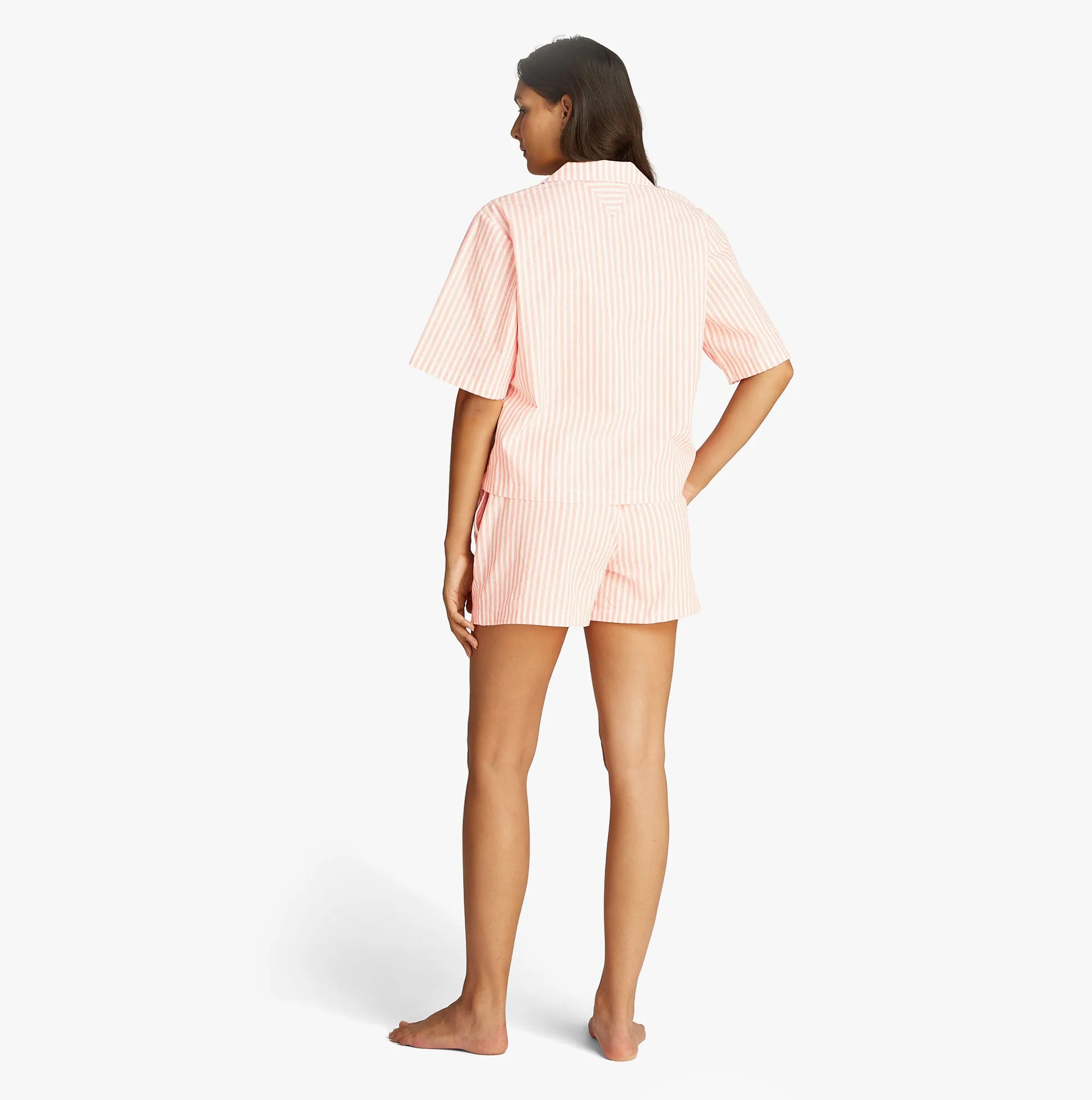 Tommy Hilfiger LINEN Relaxed Pyjama Set Womens Multicoloured sold by House of Slippers product image thumbnail 5