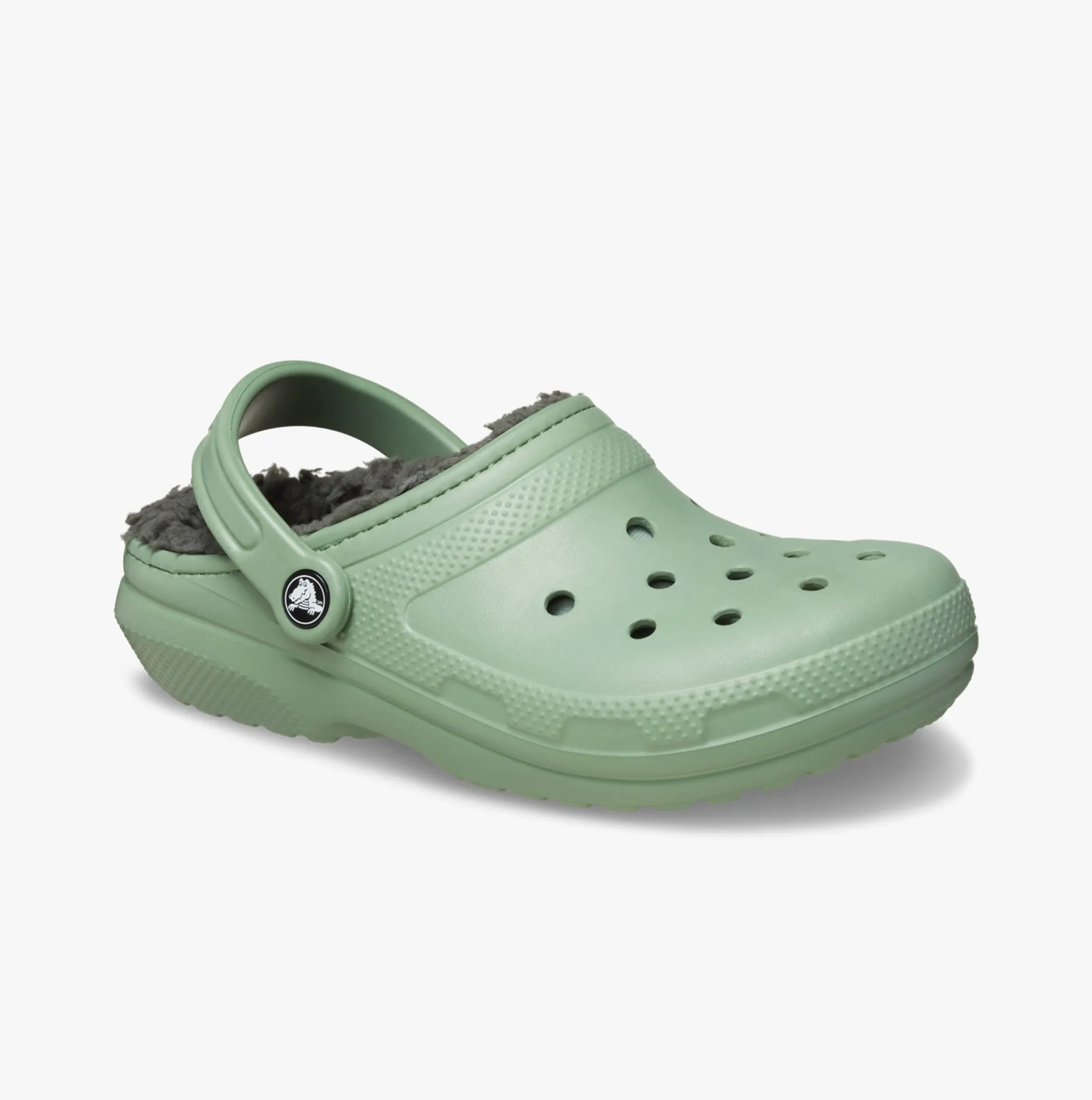 Crocs 203591-3WP CLASSIC LINED Unisex Clogs Moss/Multi sold by House of Slippers product image thumbnail 3