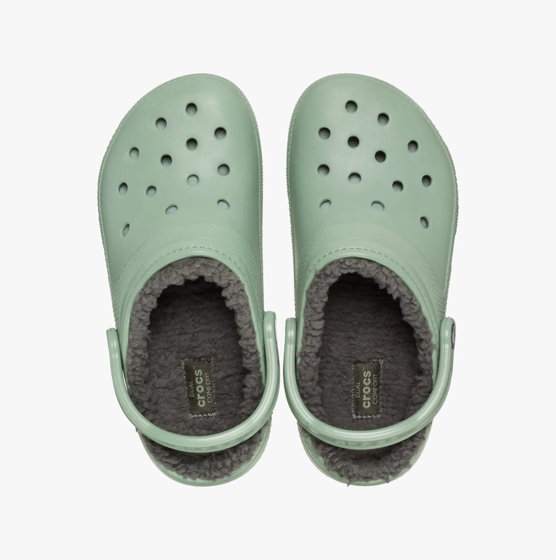 Crocs 203591-3WP CLASSIC LINED Unisex Clogs Moss/Multi sold by House of Slippers product image thumbnail 5