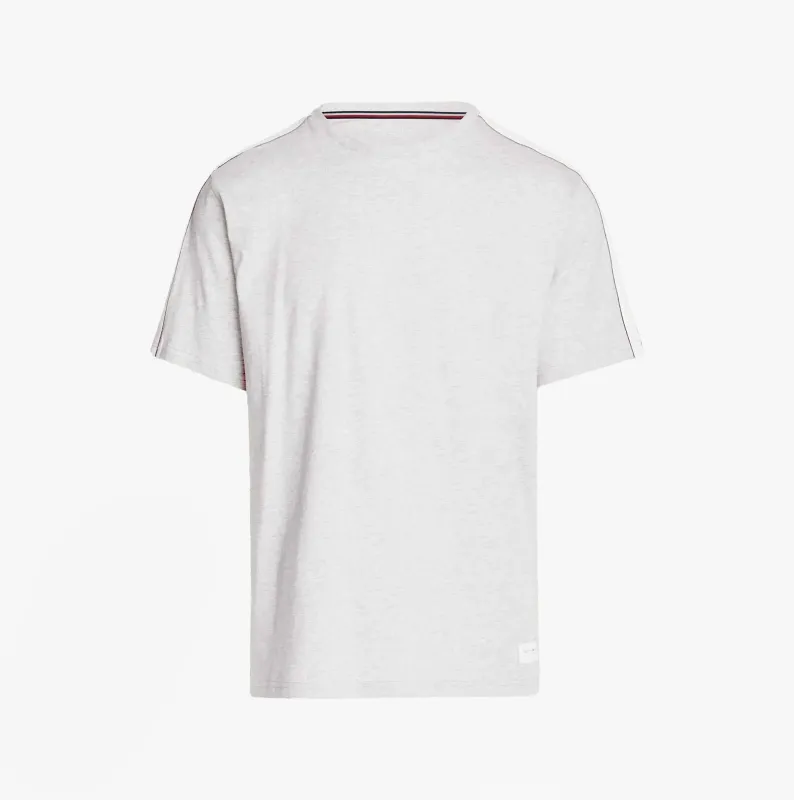 Tommy Hilfiger TEE LOGO Mens Light Grey Ht sold by House of Slippers