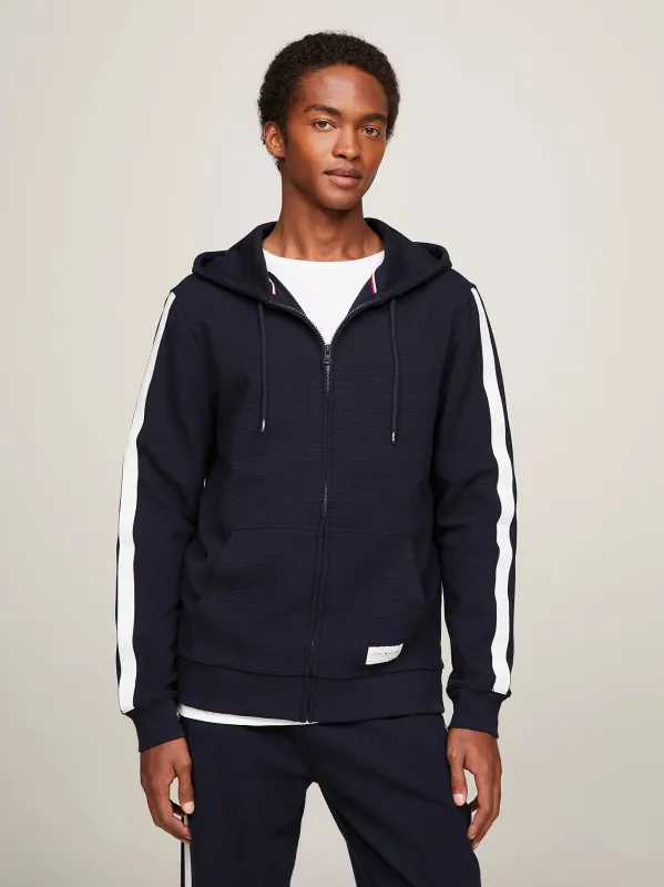 Tommy Hilfiger HWK FZ HOODIE Mens Hoodie Desert Sky sold by House of Slippers