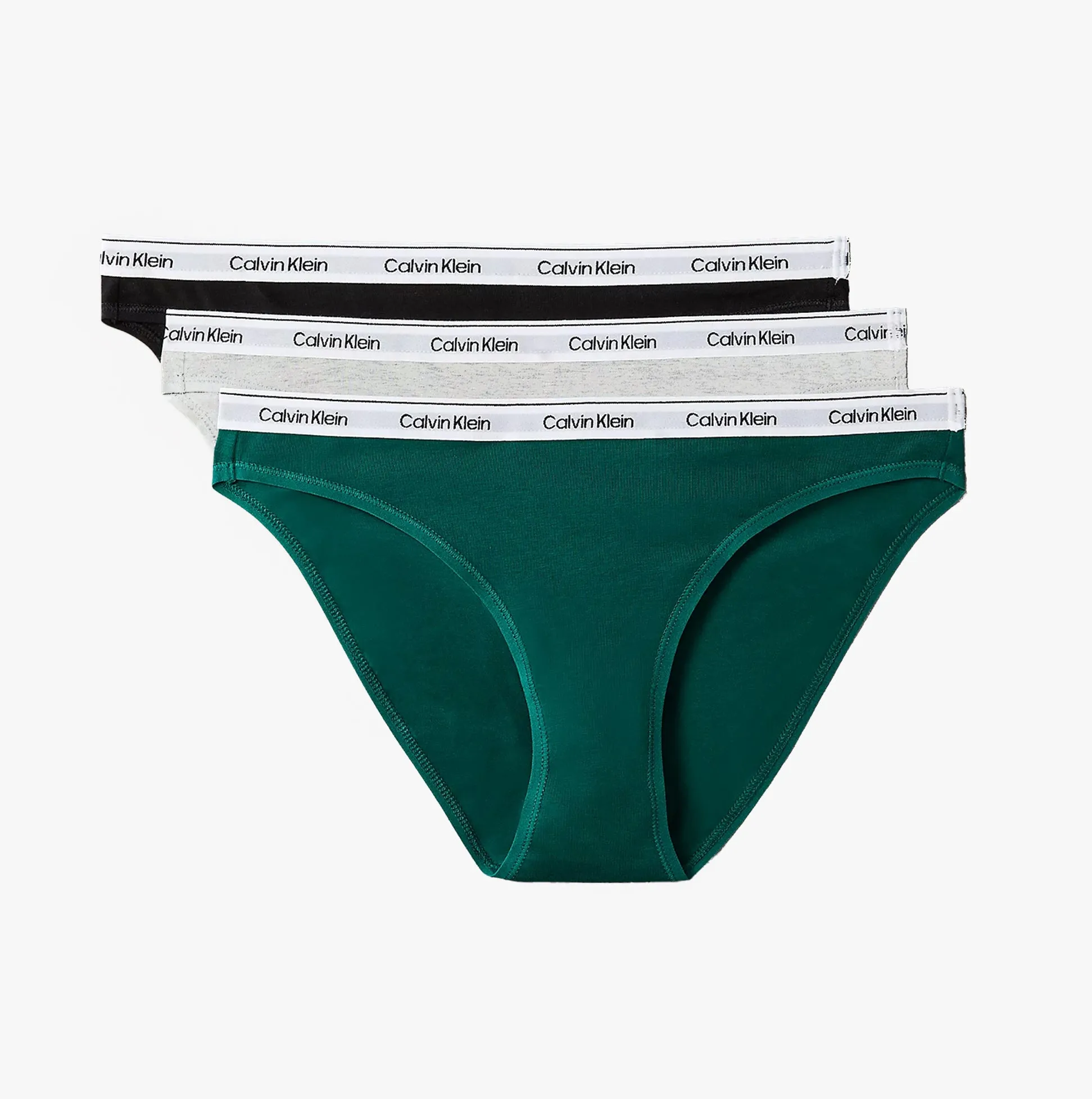 Calvin Klein Womens Icon Logo 3 Pack Bikini Briefs Multi sold by House of Slippers
