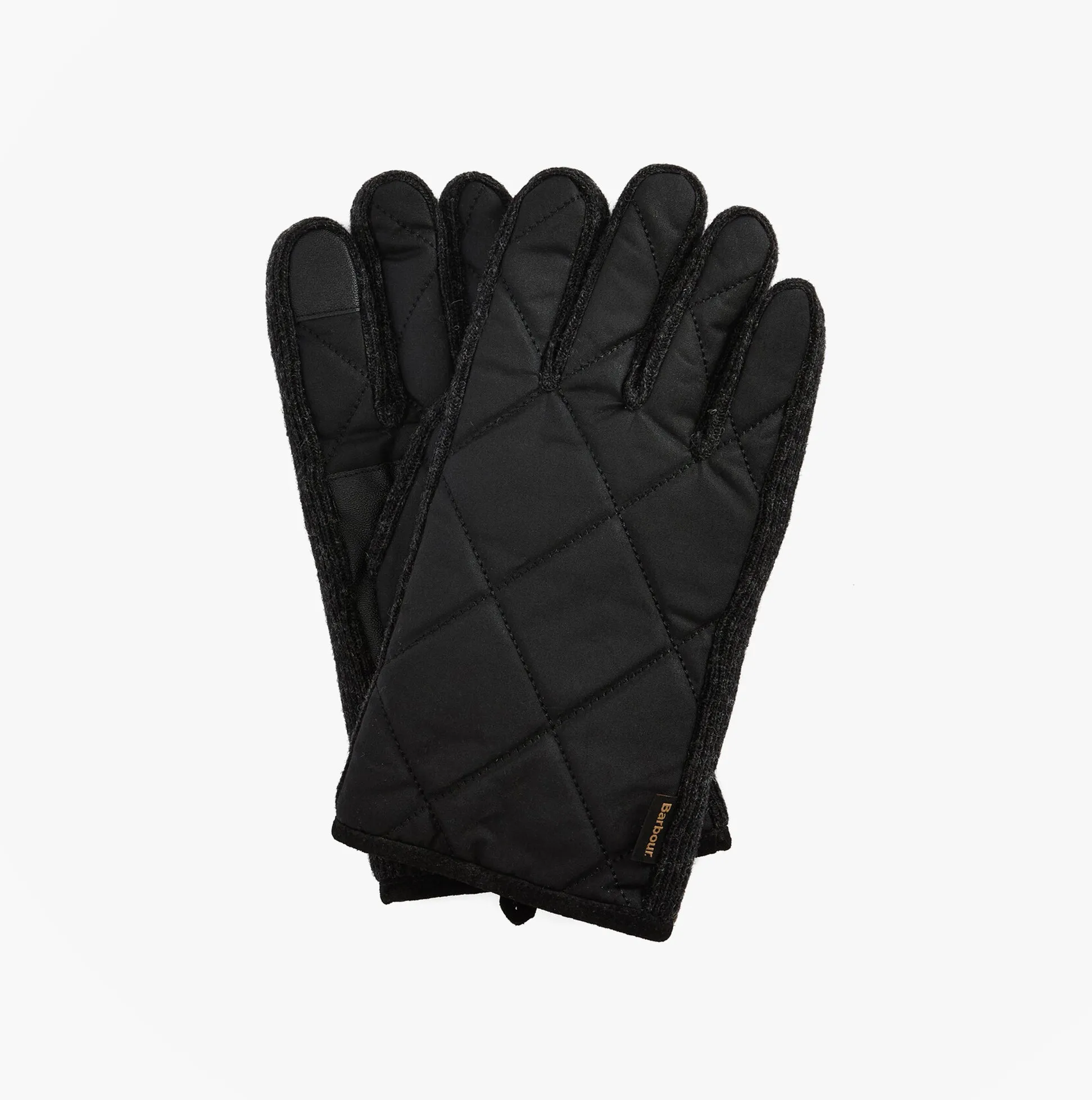 Barbour WESTERDALE Mens Gloves Black sold by House of Slippers