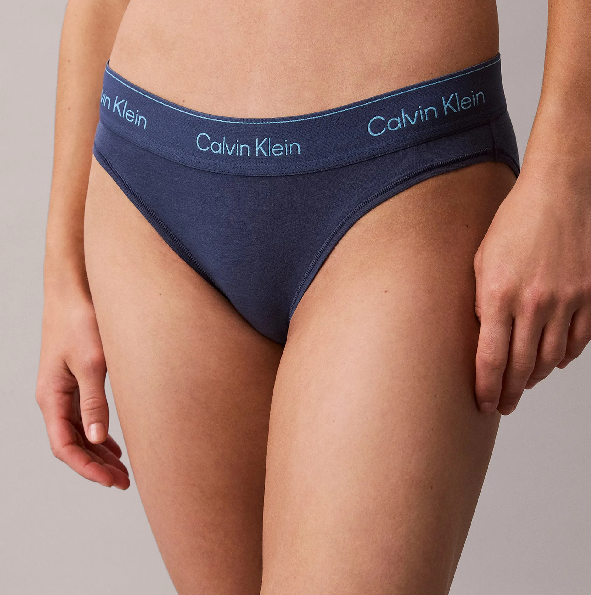 Calvin Klein Icon Cotton Modal Womens Bikini Brief Denim sold by House of Slippers product image thumbnail 4
