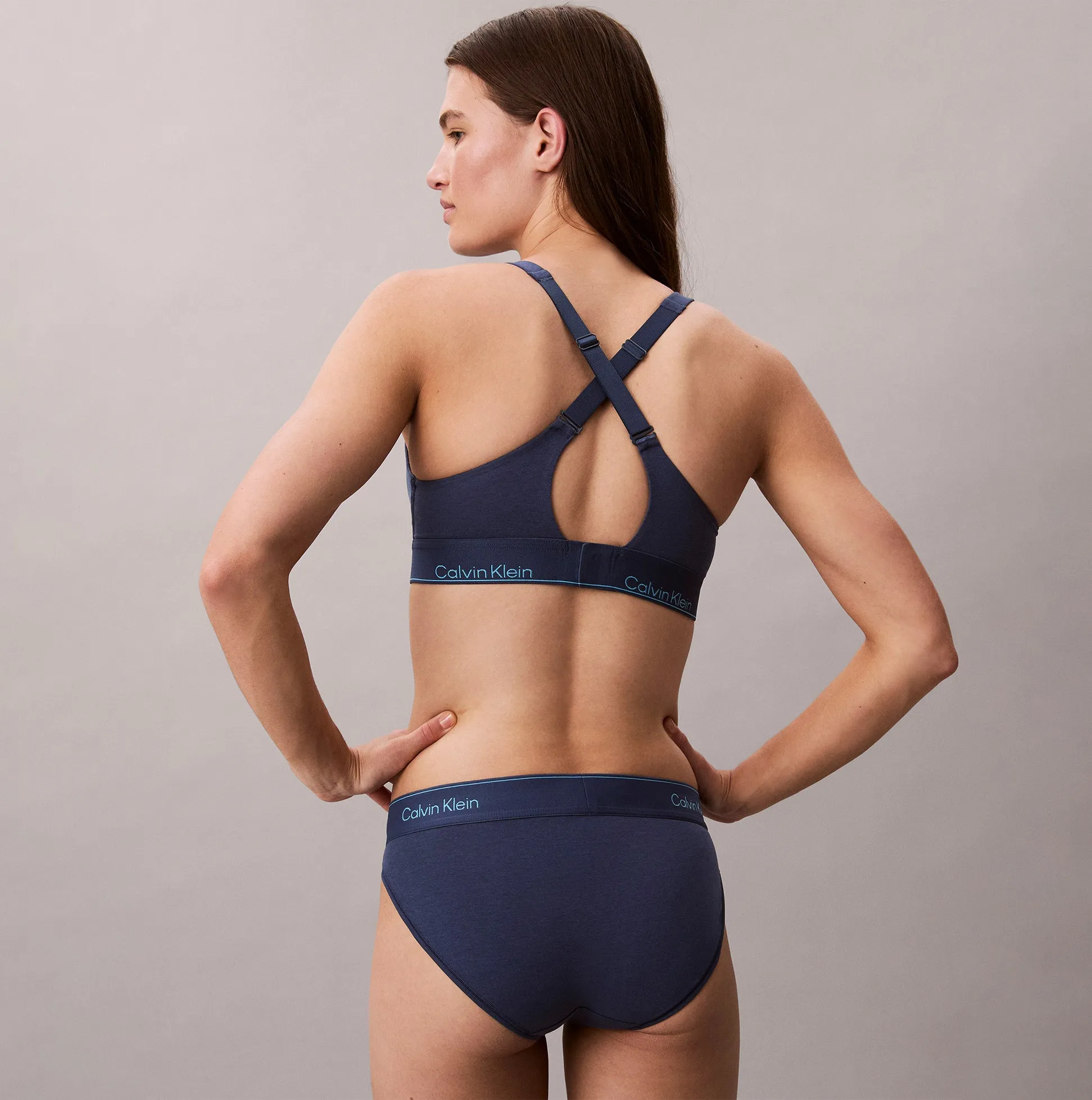 Calvin Klein Icon Cotton Modal Womens Bikini Brief Denim sold by House of Slippers product image thumbnail 3