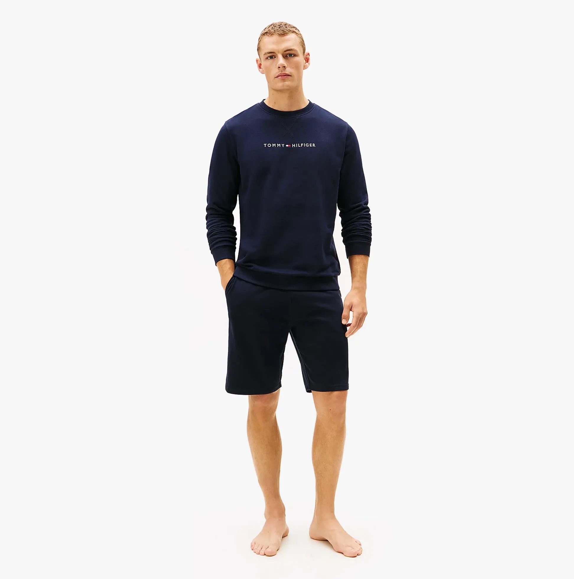 Tommy Hilfiger TRACK TOP Mens Sweatshirts Desert Sky sold by House of Slippers product image thumbnail 2