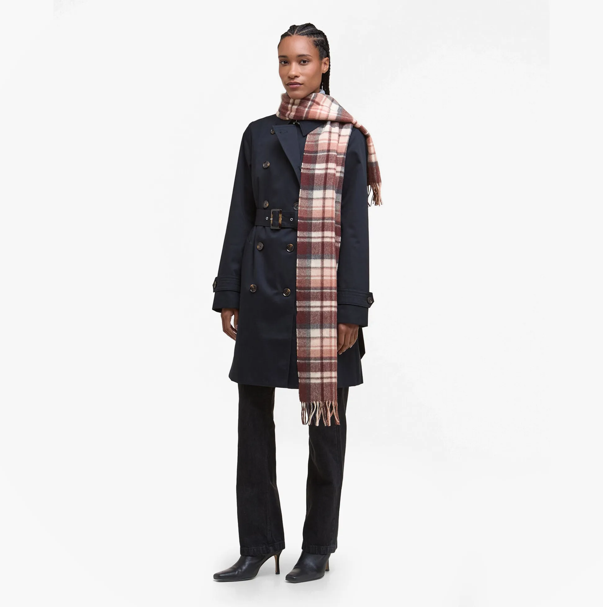 Barbour VINTAGE PLAID Womens Winter Fudge sold by House of Slippers product image thumbnail 2
