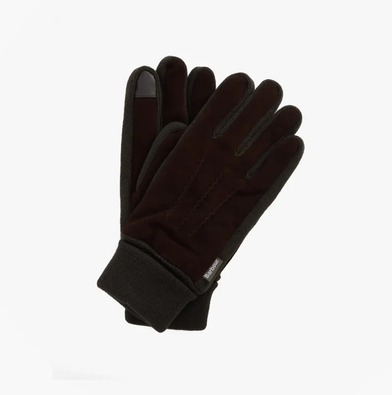 Barbour MAGNUS GLOVE Mens Gloves Brown/Olive made by Barbour