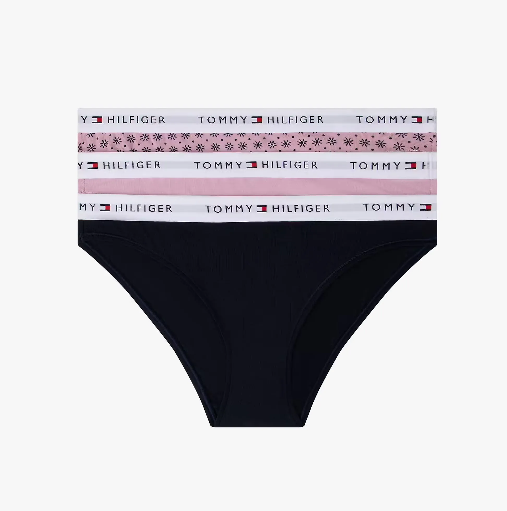 Tommy Hilfiger 3 Pack Womens BIKINI Multi sold by House of Slippers