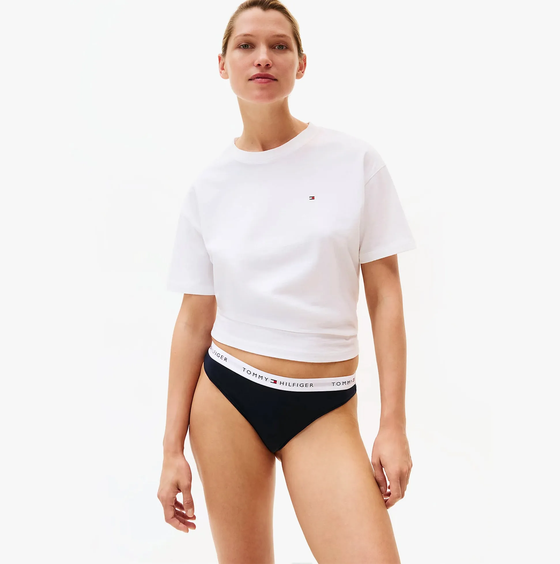 Tommy Hilfiger Womens 3 PACK THONG Multi sold by House of Slippers product image thumbnail 2