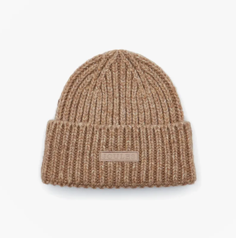Joules ROSA Womens Beanie Oatmeal sold by House of Slippers