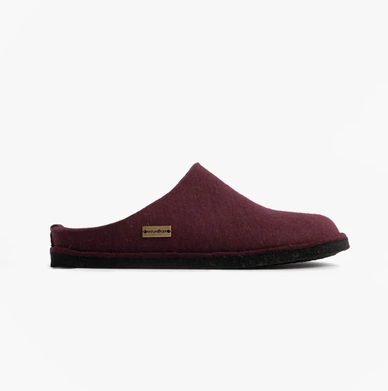 Haflinger SOFT Womens Slippers Bordeaux sold by House of Slippers