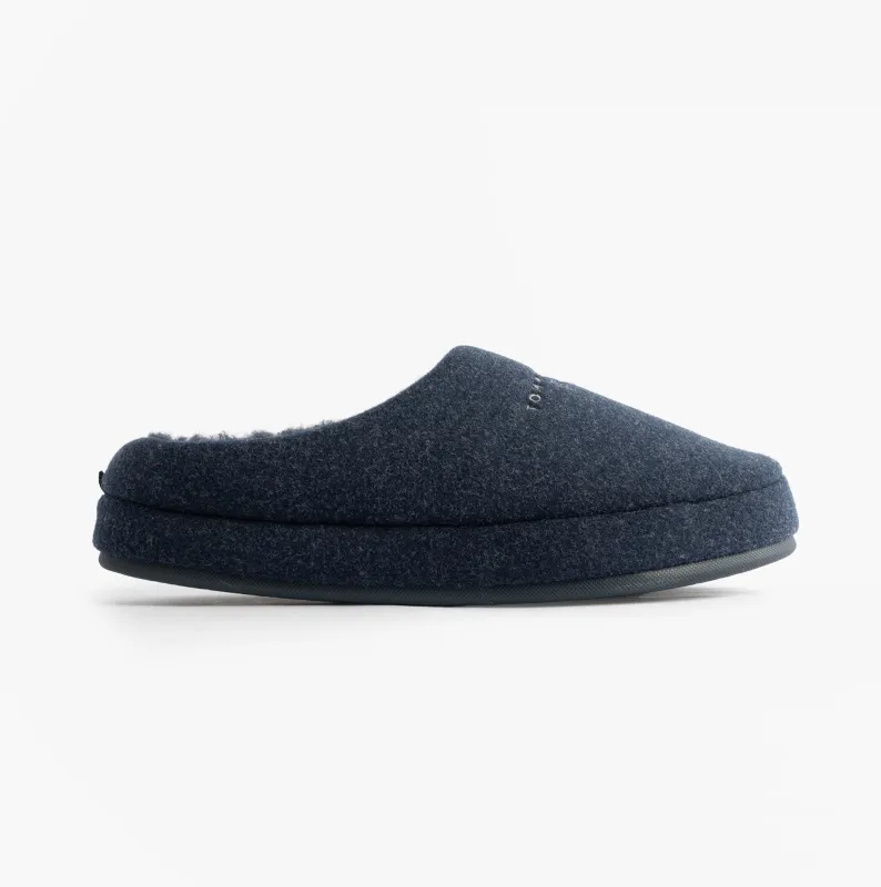 Tommy Hilfiger HILFIGER FELT HOUSE Mens House Slippers Desert Sky sold by House of Slippers