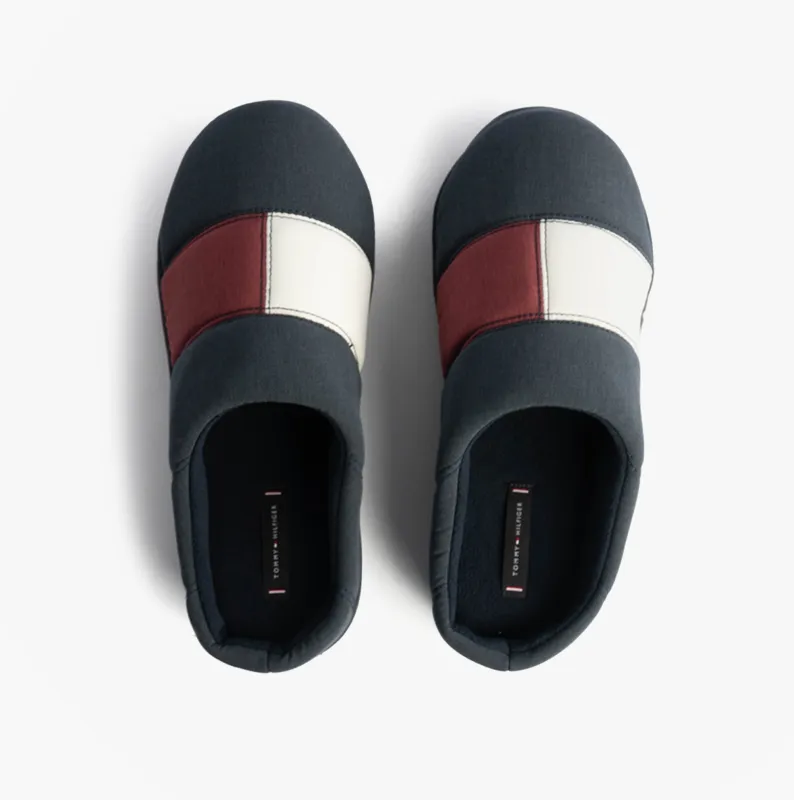Tommy Hilfiger HILFIGER FLAG HOUSE Mens House Slippers Desert Sky sold by House of Slippers