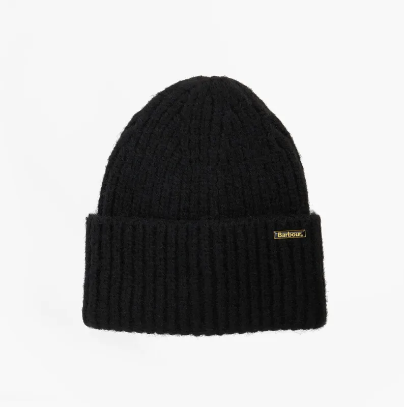 Barbour MERYL Womens Beanie Black sold by House of Slippers