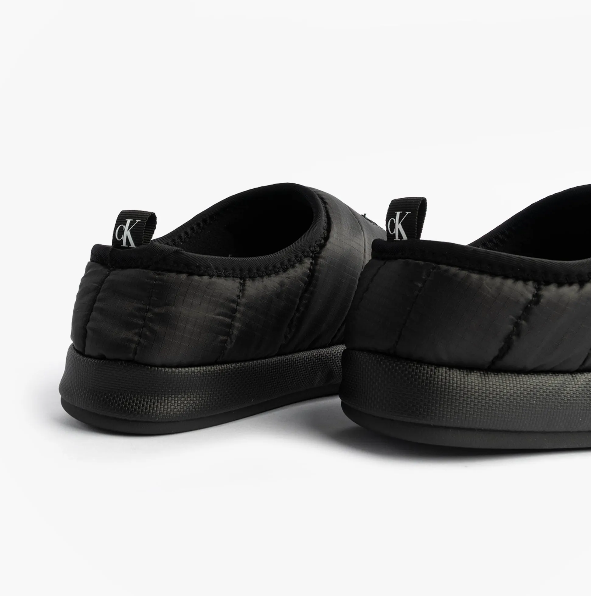 Calvin Klein HOME SLIPPER NYL PAT Womens Slippers Black sold by House of Slippers product image thumbnail 4