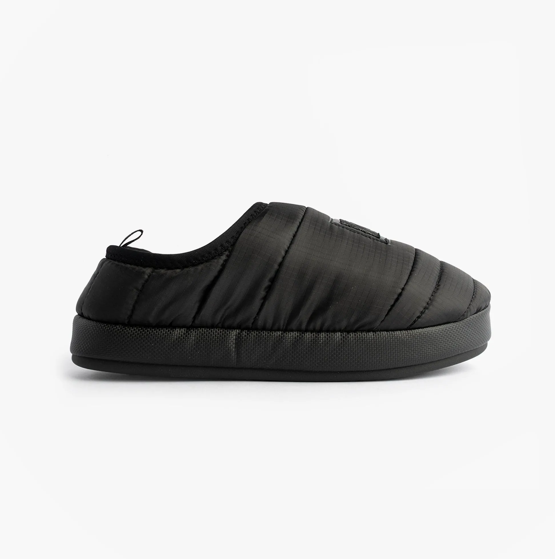 Calvin Klein HOME SLIPPER NYL PAT Womens Slippers Black sold by House of Slippers