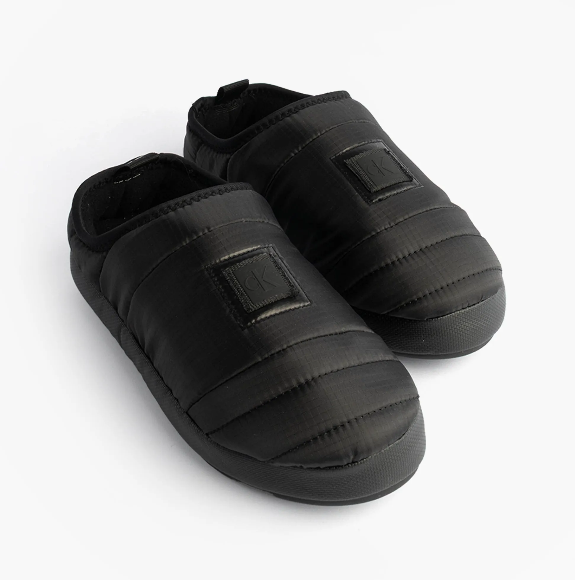 Calvin Klein HOME SLIPPER NYL PAT Womens Slippers Black sold by House of Slippers product image thumbnail 5