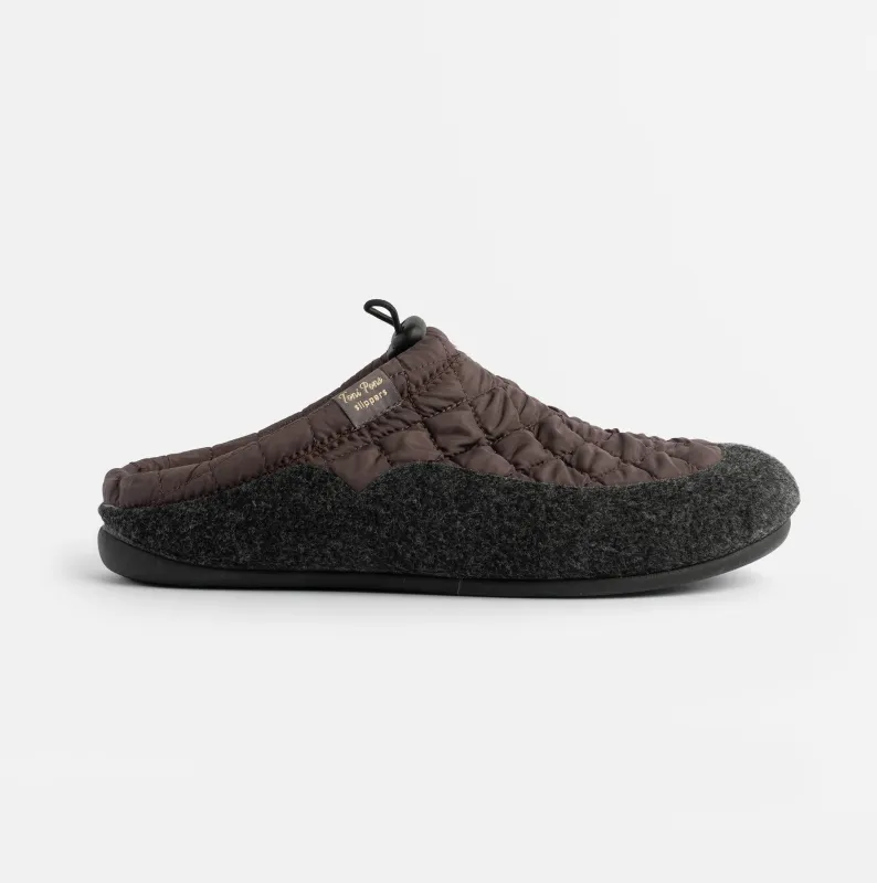 Toni Pons NADIR-UM Mens Mule Slippers Pruna Wine sold by House of Slippers