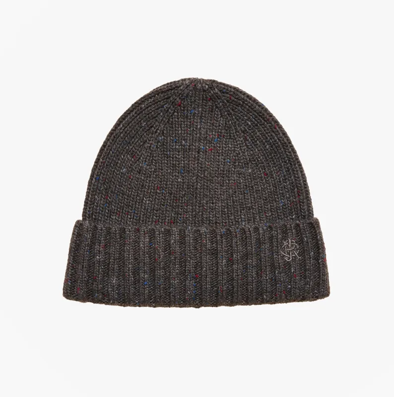 Joules HAMMOND Mens Beanie Grey sold by House of Slippers