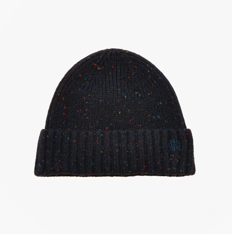 Joules HAMMOND Mens Beanie Navy sold by House of Slippers