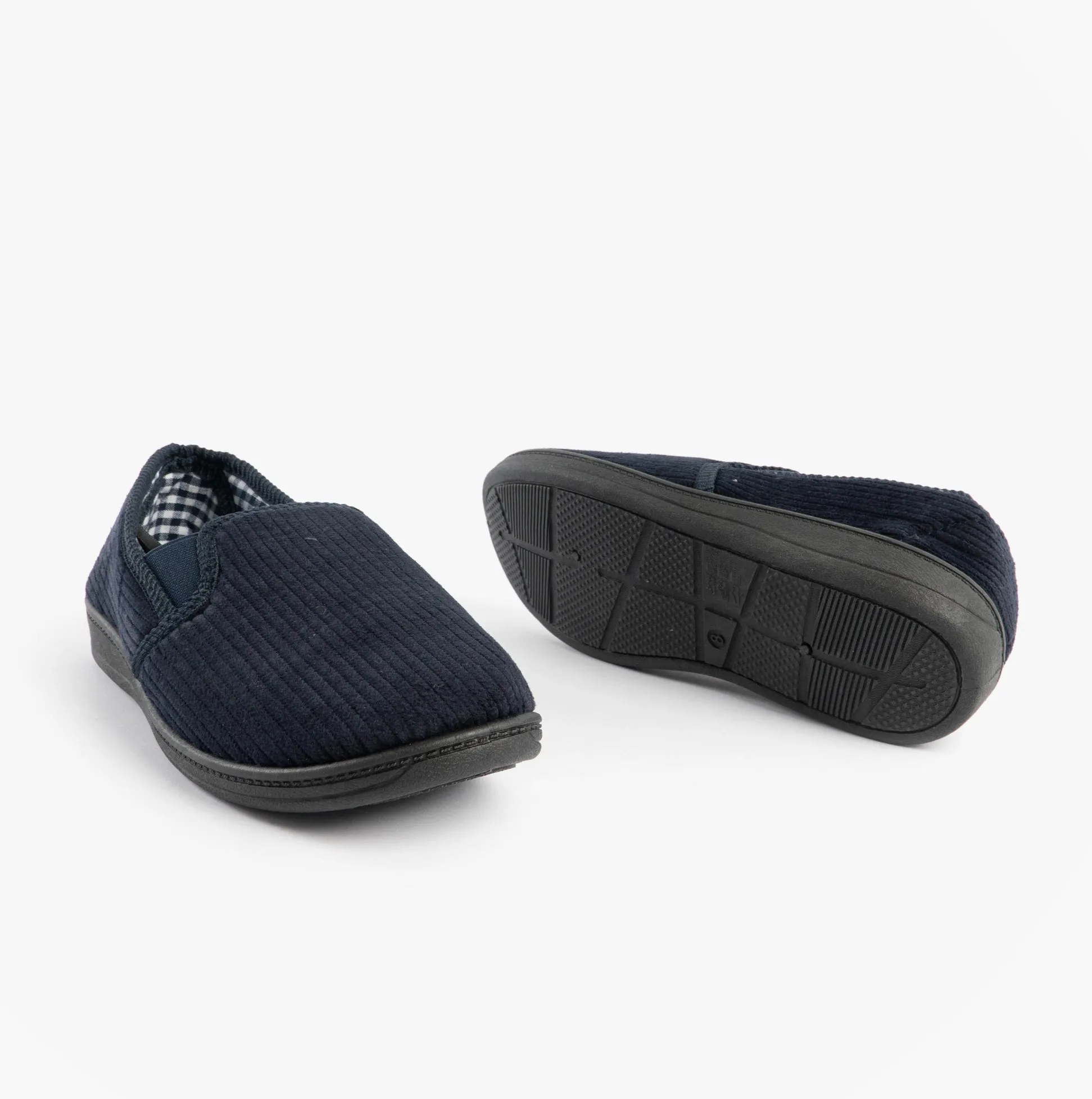 Jo & Joe HARRY Mens Full Slippers Navy sold by House of Slippers product image thumbnail 5