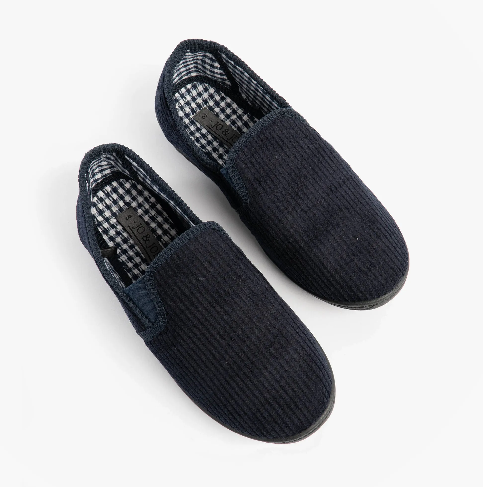 Jo & Joe HARRY Mens Full Slippers Navy sold by House of Slippers product image thumbnail 2