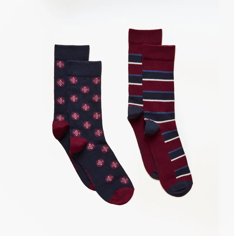 Joules KINGSBURY Mens Socks Navy sold by House of Slippers