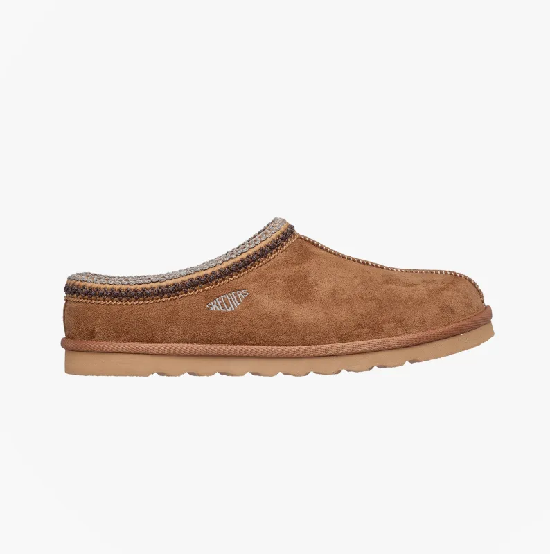 Skechers 205605/TAN RENTEN - ULRICH Mens Slippers Tan sold by House of Slippers