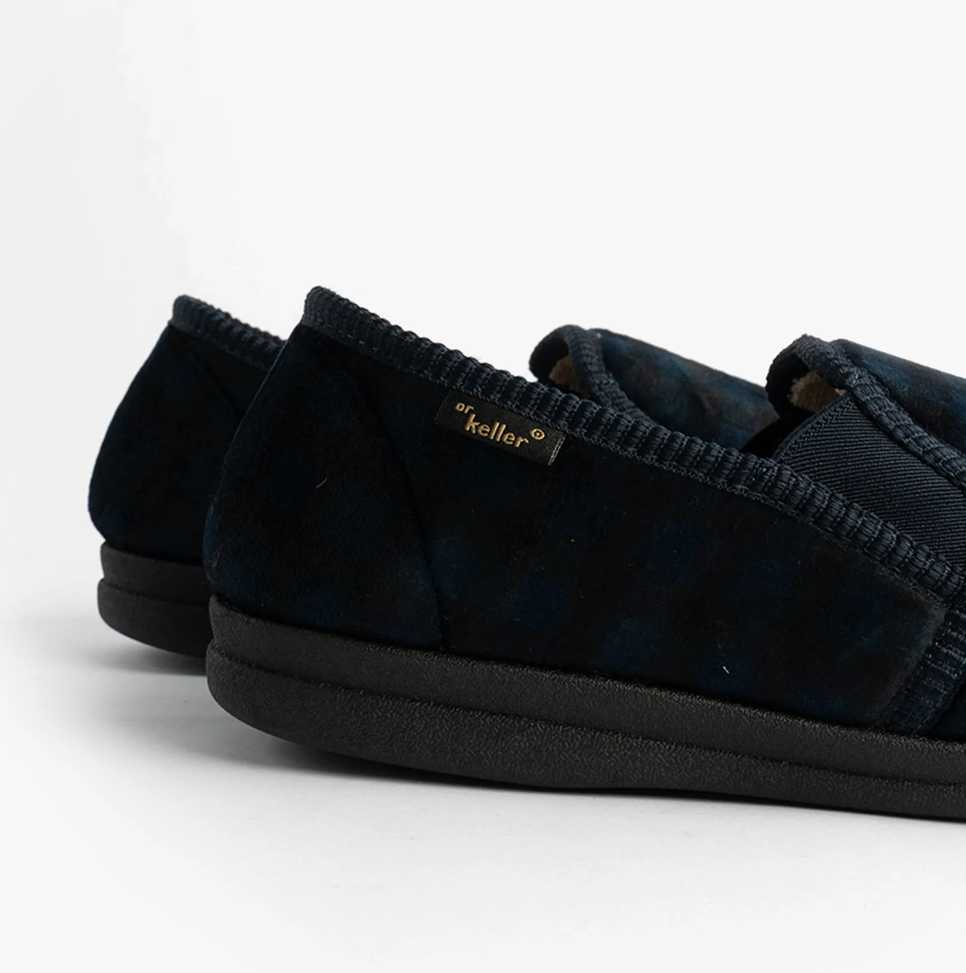 Dr Keller DARREN GUSS Mens Slippers Navy sold by House of Slippers product image thumbnail 5