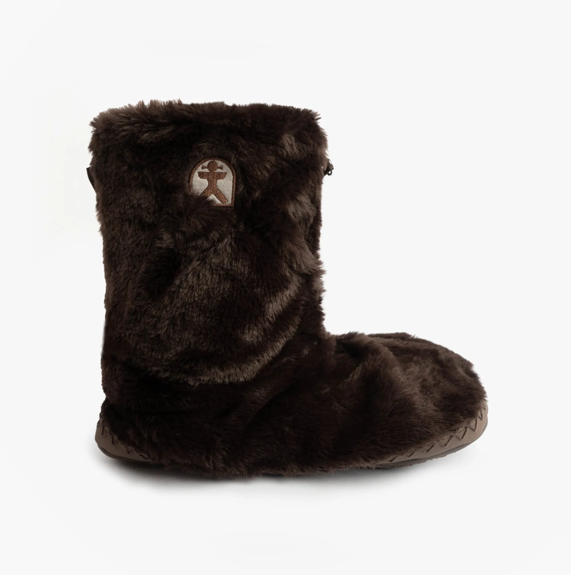 Bedroom Athletics MARILYN Womens Slipper Boots Dark Chocolate sold by House of Slippers