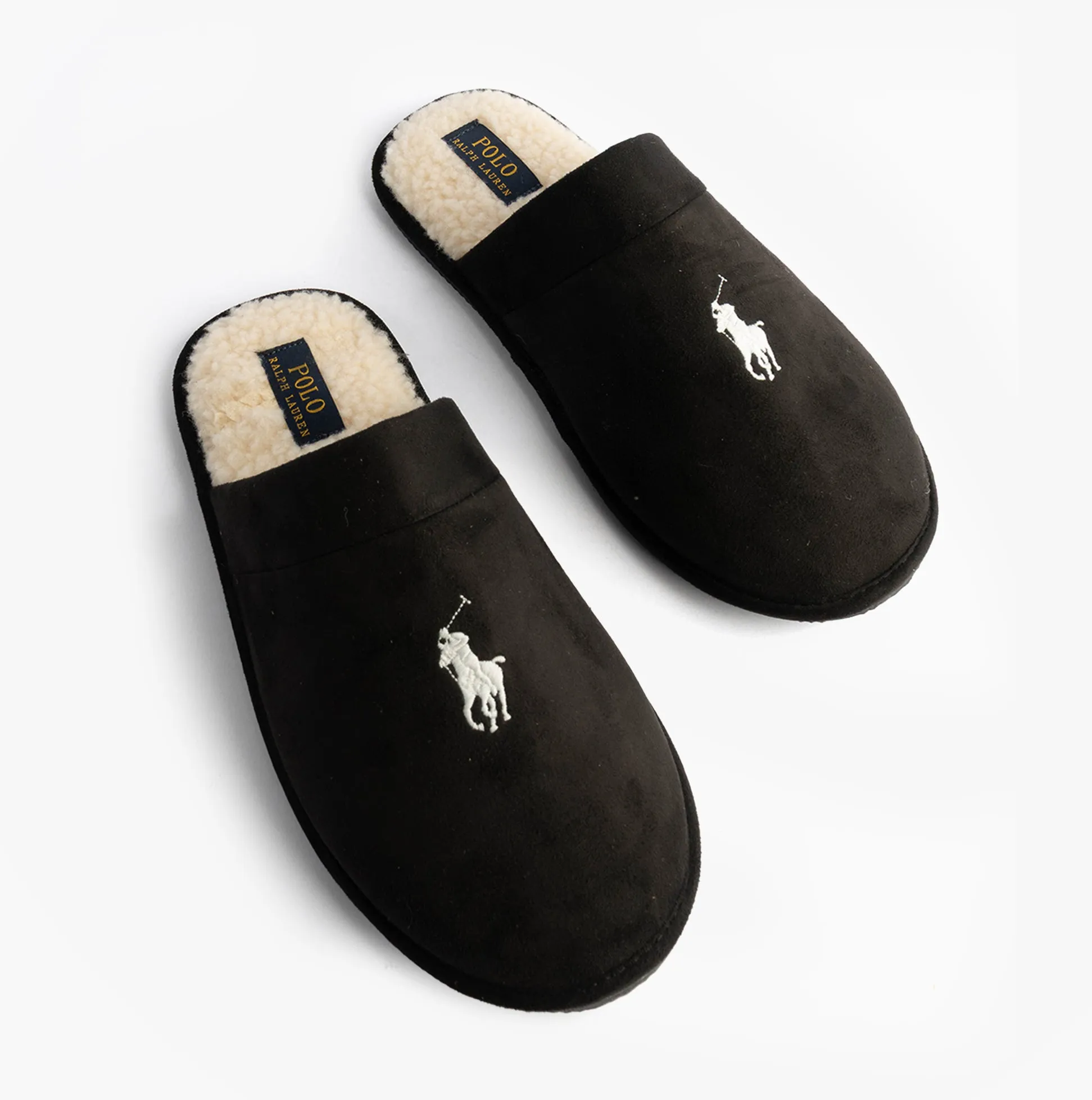 Polo Ralph Lauren KLARENCE Mens Mule Slippers Blackwatch/Cream sold by House of Slippers product image thumbnail 2