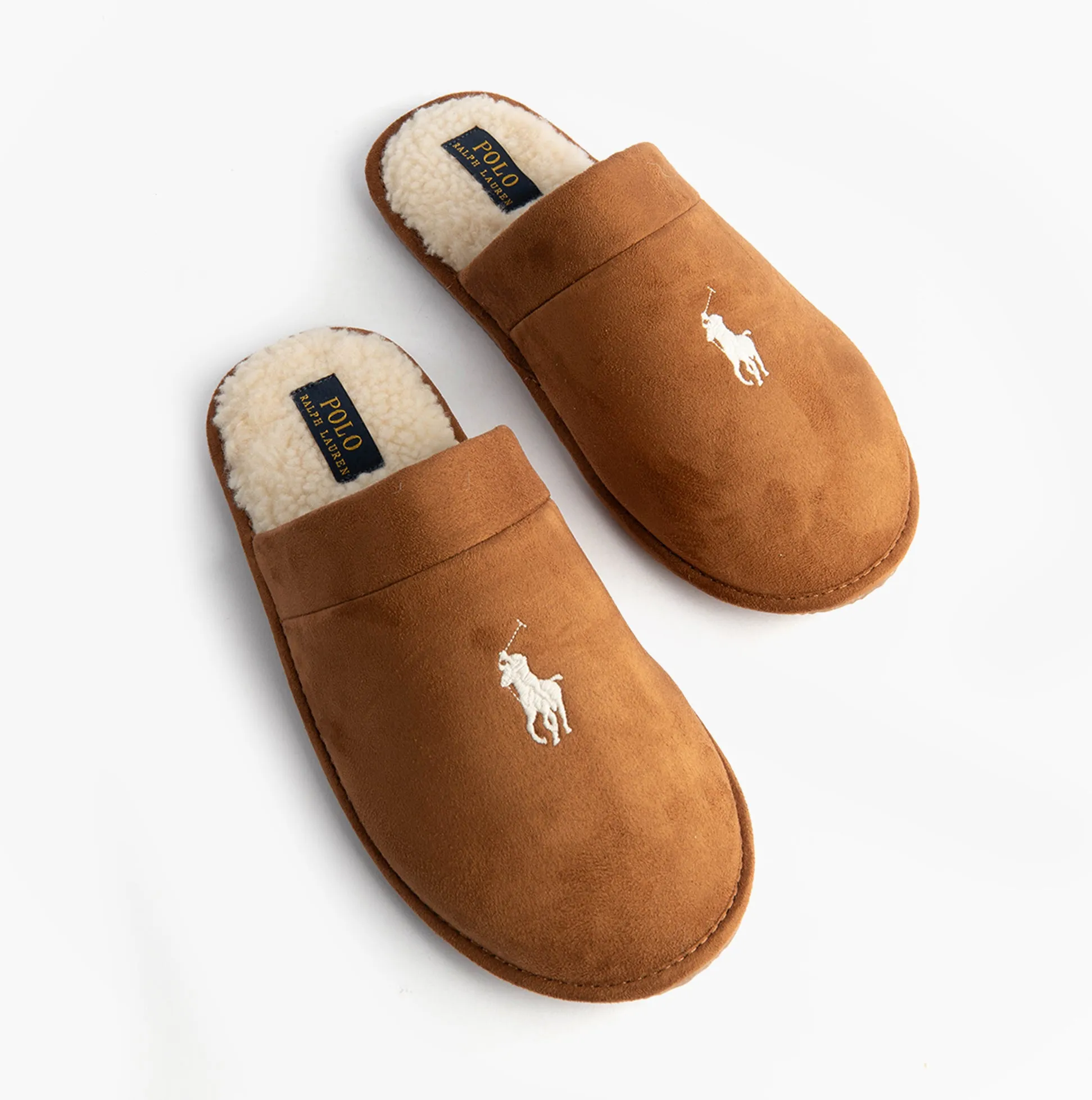 Polo Ralph Lauren KLARENCE Mens Mule Slippers Snff/Blackwatch/Cream sold by House of Slippers product image thumbnail 2