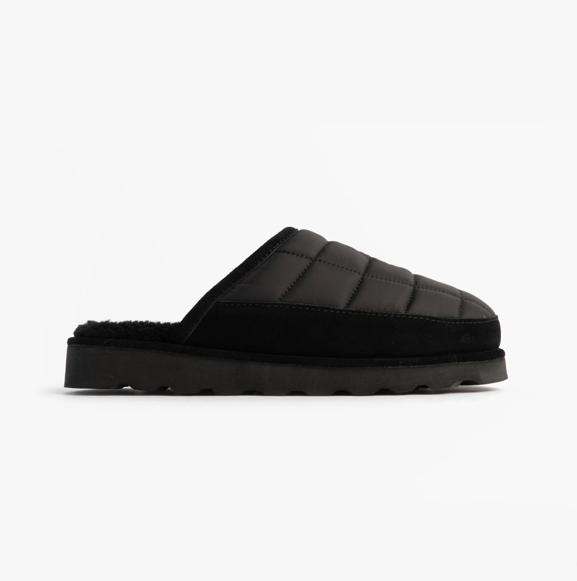 Polo Ralph Lauren READ SCFF II Mens Mule Slippers Black/Cream sold by House of Slippers