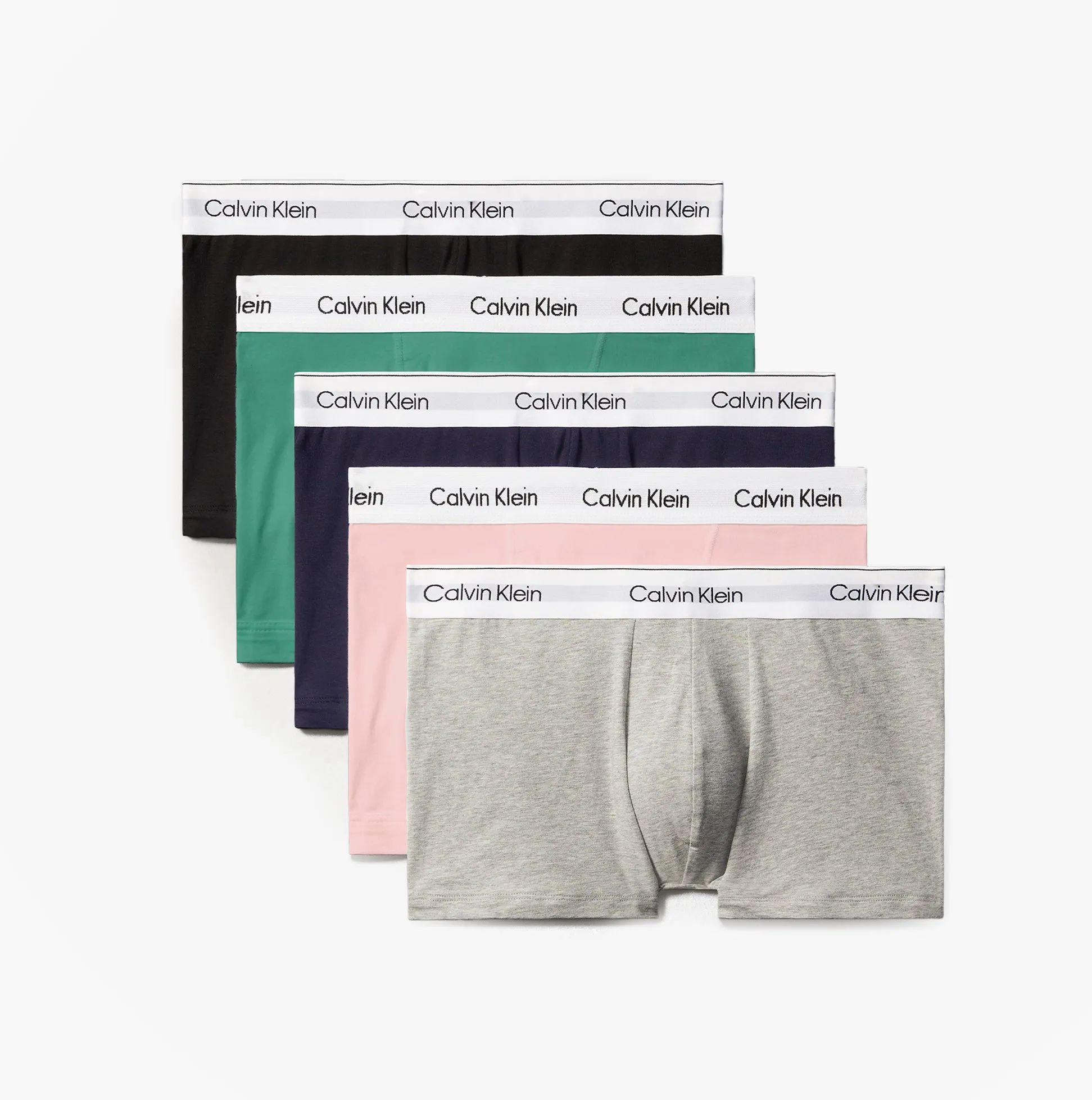 Calvin Klein TRUNK 5 Pack Mens Multicoloured sold by House of Slippers