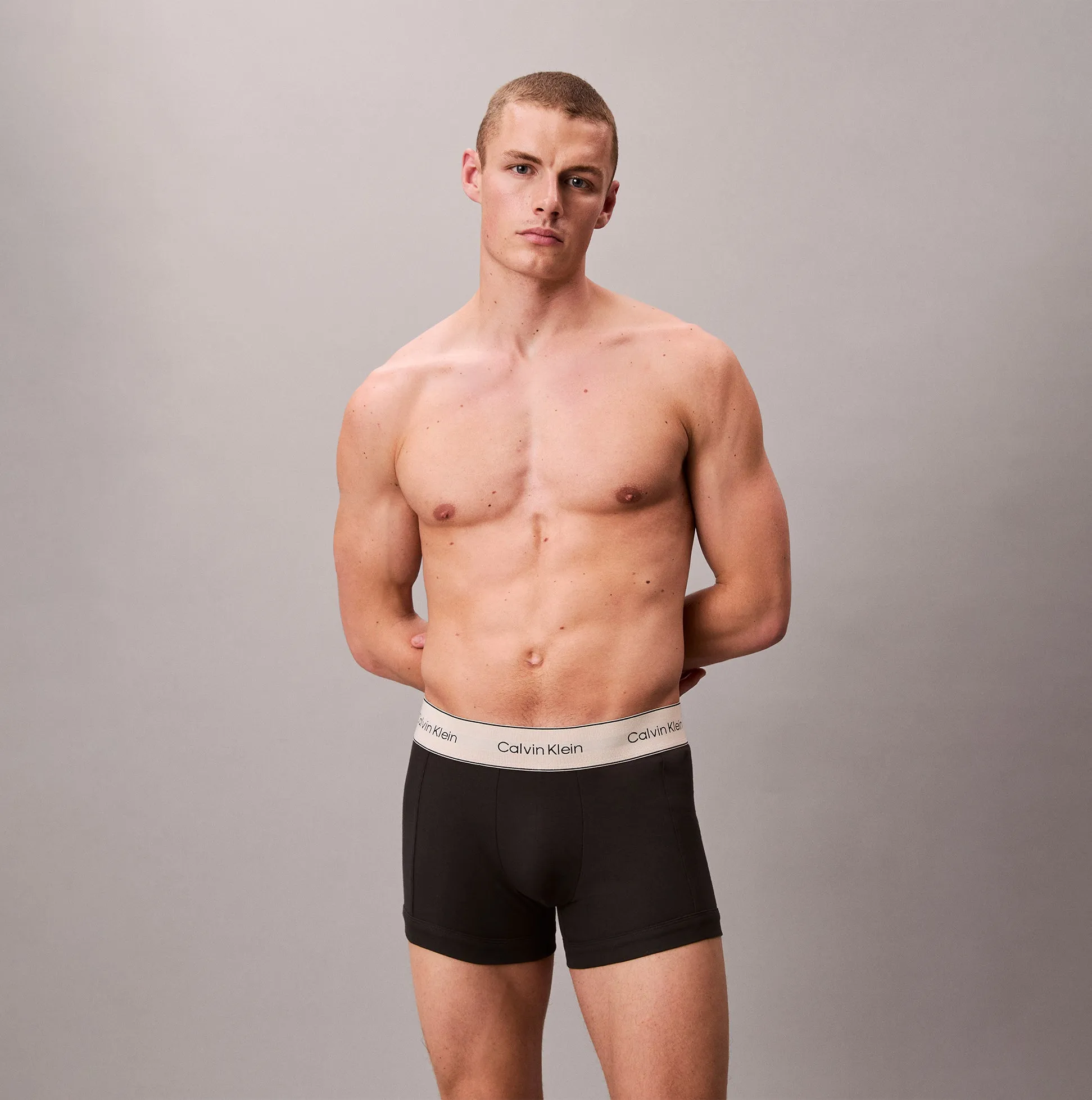 Calvin Klein TRUNK 3 Pack Mens Black sold by House of Slippers product image thumbnail 3