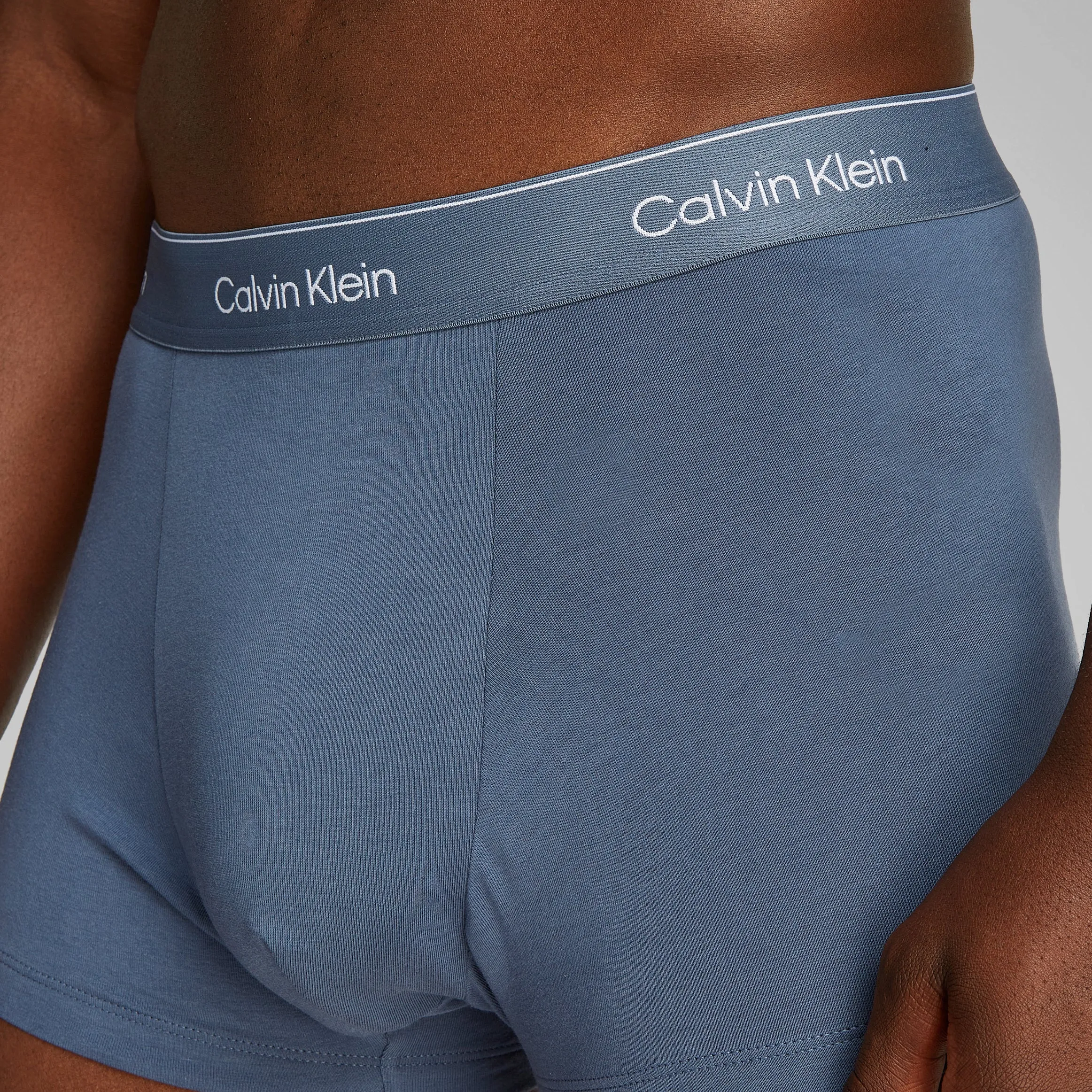 Calvin Klein ICON Cotton Stretch 3 Pack Dart Trunks Multi sold by House of Slippers product image thumbnail 4