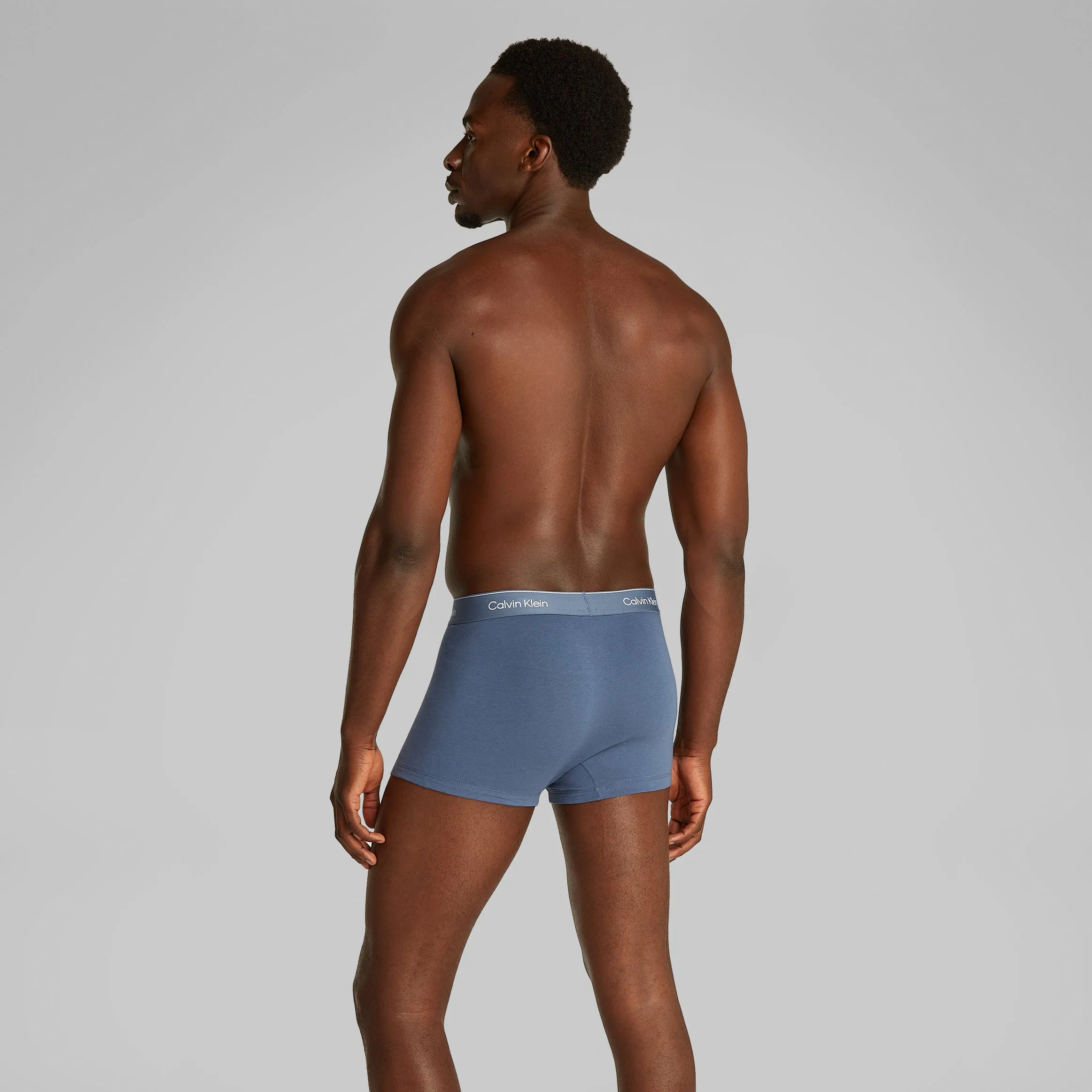 Calvin Klein ICON Cotton Stretch 3 Pack Dart Trunks Multi sold by House of Slippers product image thumbnail 3