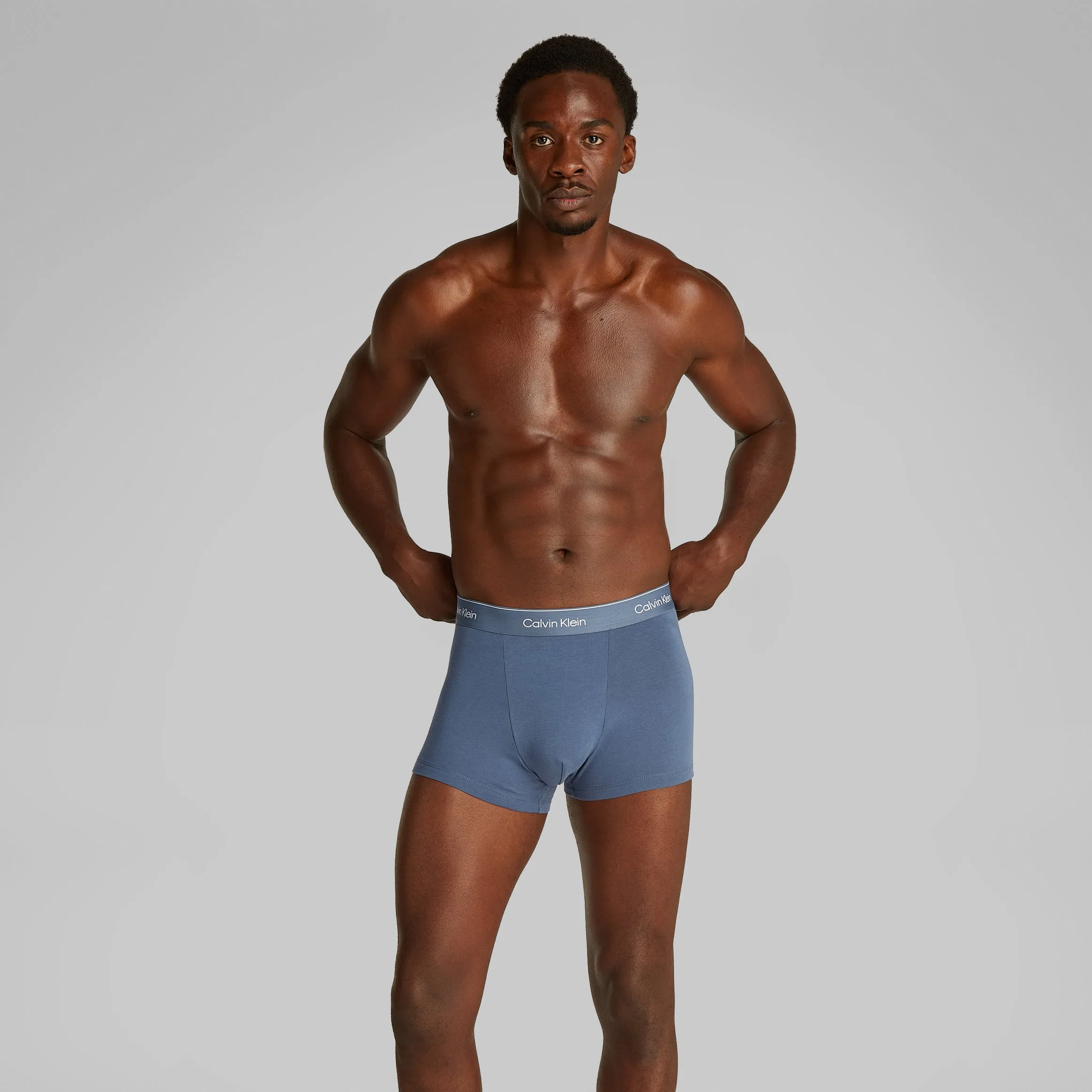 Calvin Klein ICON Cotton Stretch 3 Pack Dart Trunks Multi sold by House of Slippers product image thumbnail 5