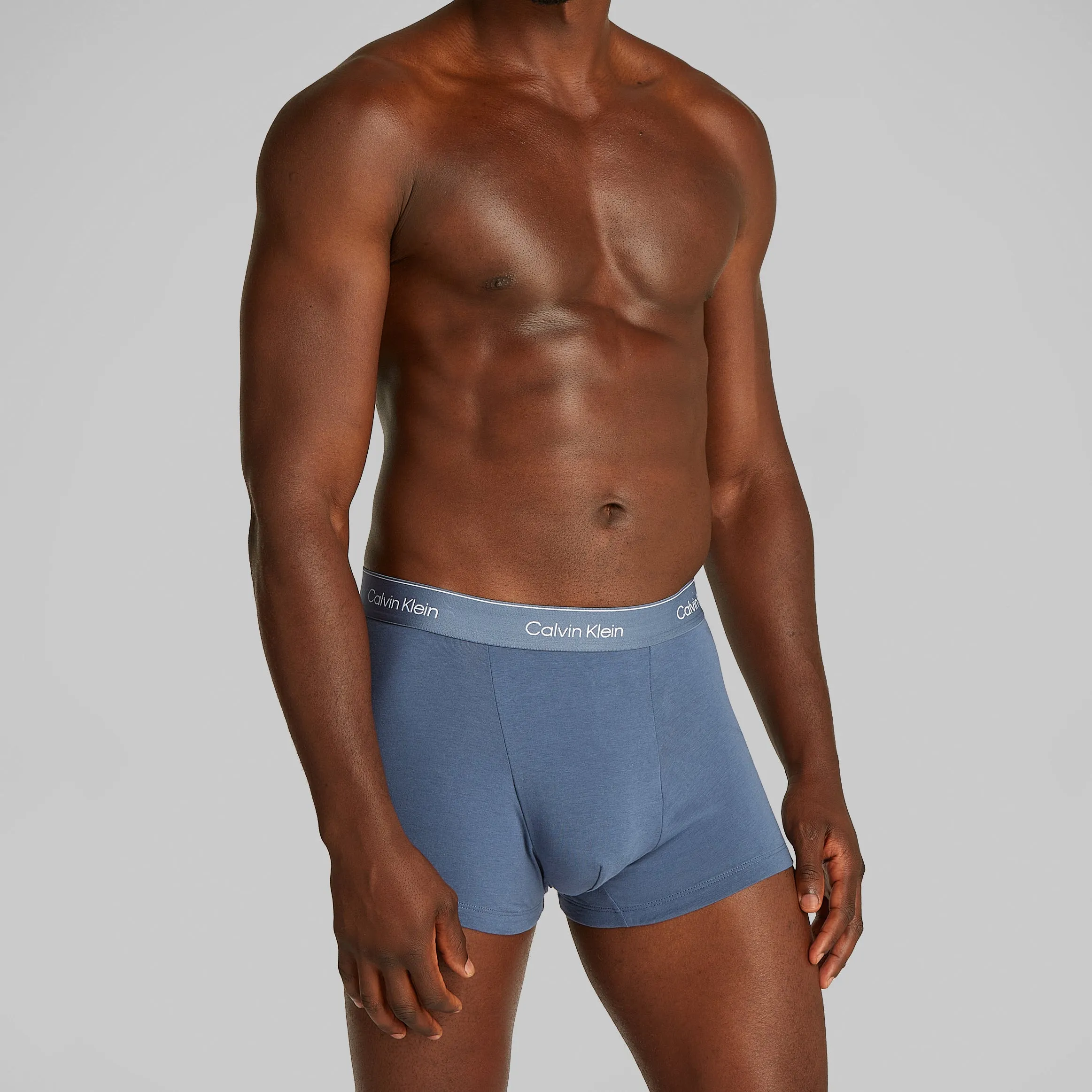 Calvin Klein ICON Cotton Stretch 3 Pack Dart Trunks Multi sold by House of Slippers product image thumbnail 2